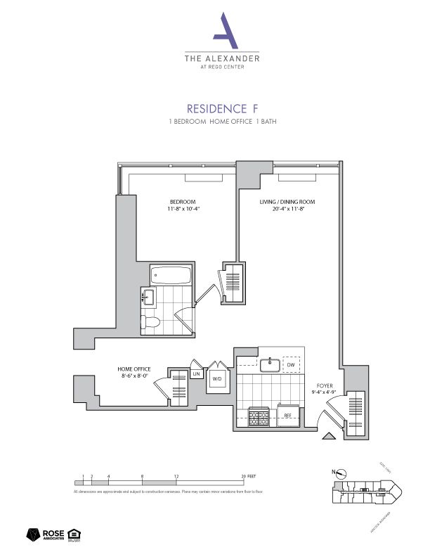 Floorplan for 61-55 Junction Boulevard, 10-F