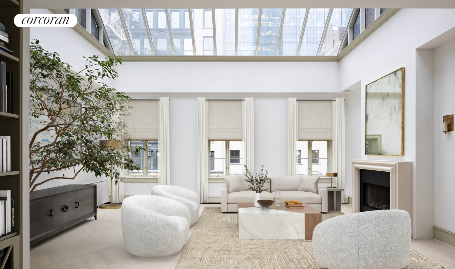 32 East 22nd Street Penthouse, Flatiron, Downtown, NYC - 3 Bedrooms  
3.5 Bathrooms  
11 Rooms - 