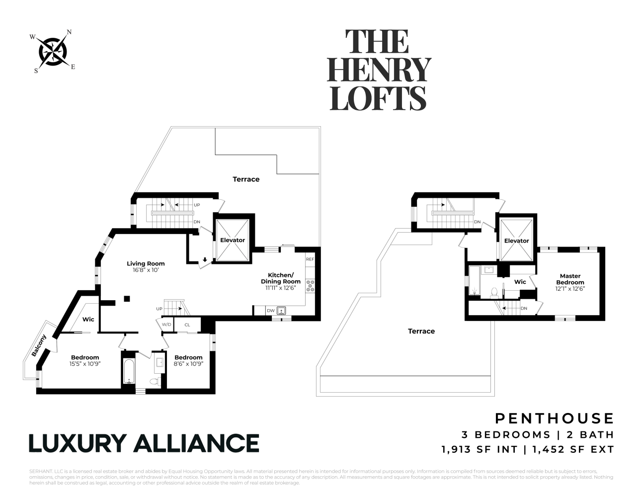 Floorplan for 68 North Henry Street, PH