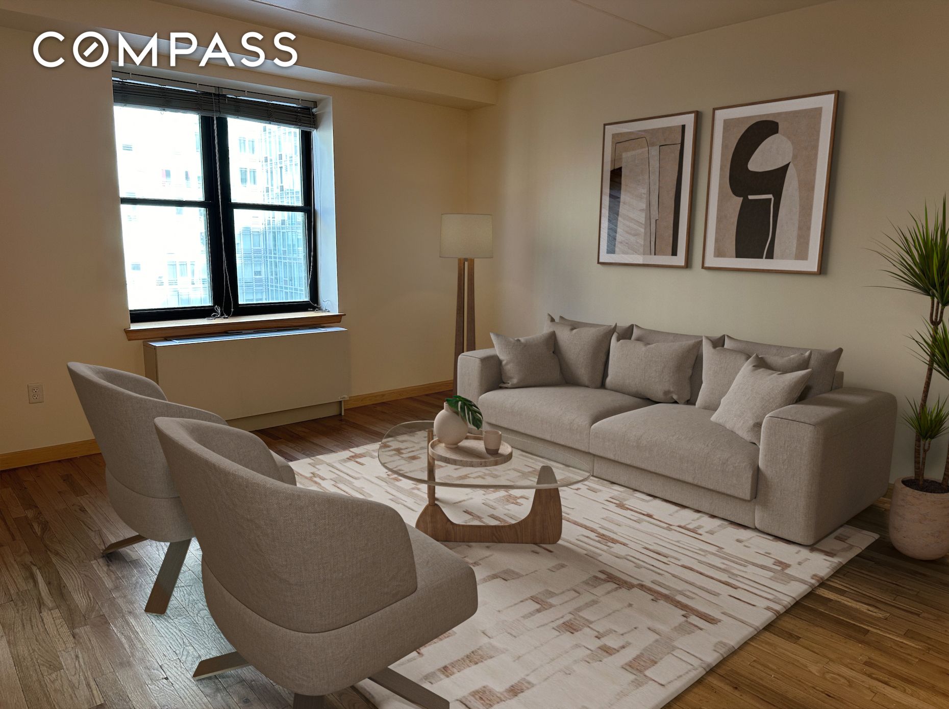 Photo 1 of 540 West 53rd Street 11E, Midtown West, NYC, $2,337, Web #: 1100846337