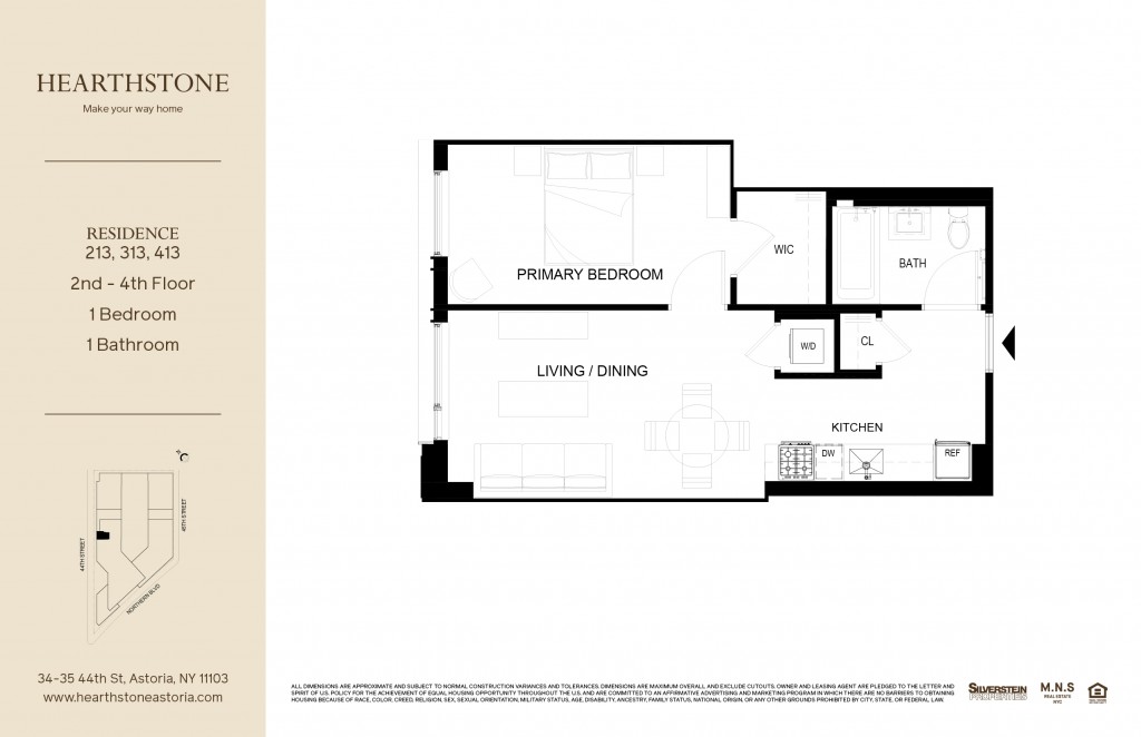 Floorplan for 34-35 44th Street, 213