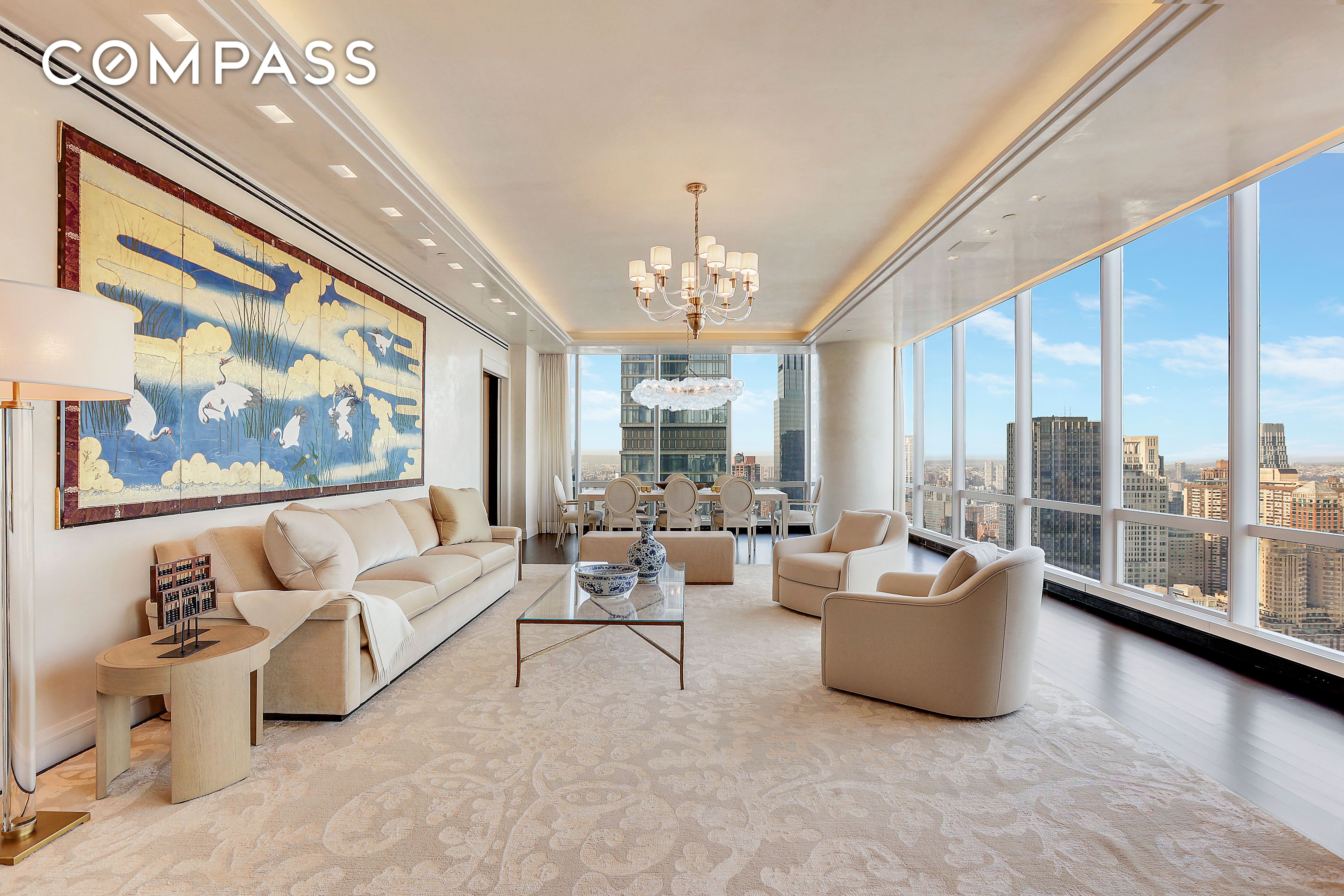 157 West 57th Street 51A, Midtown Central, Midtown East, NYC - 3 Bedrooms  
3.5 Bathrooms  
5 Rooms - 