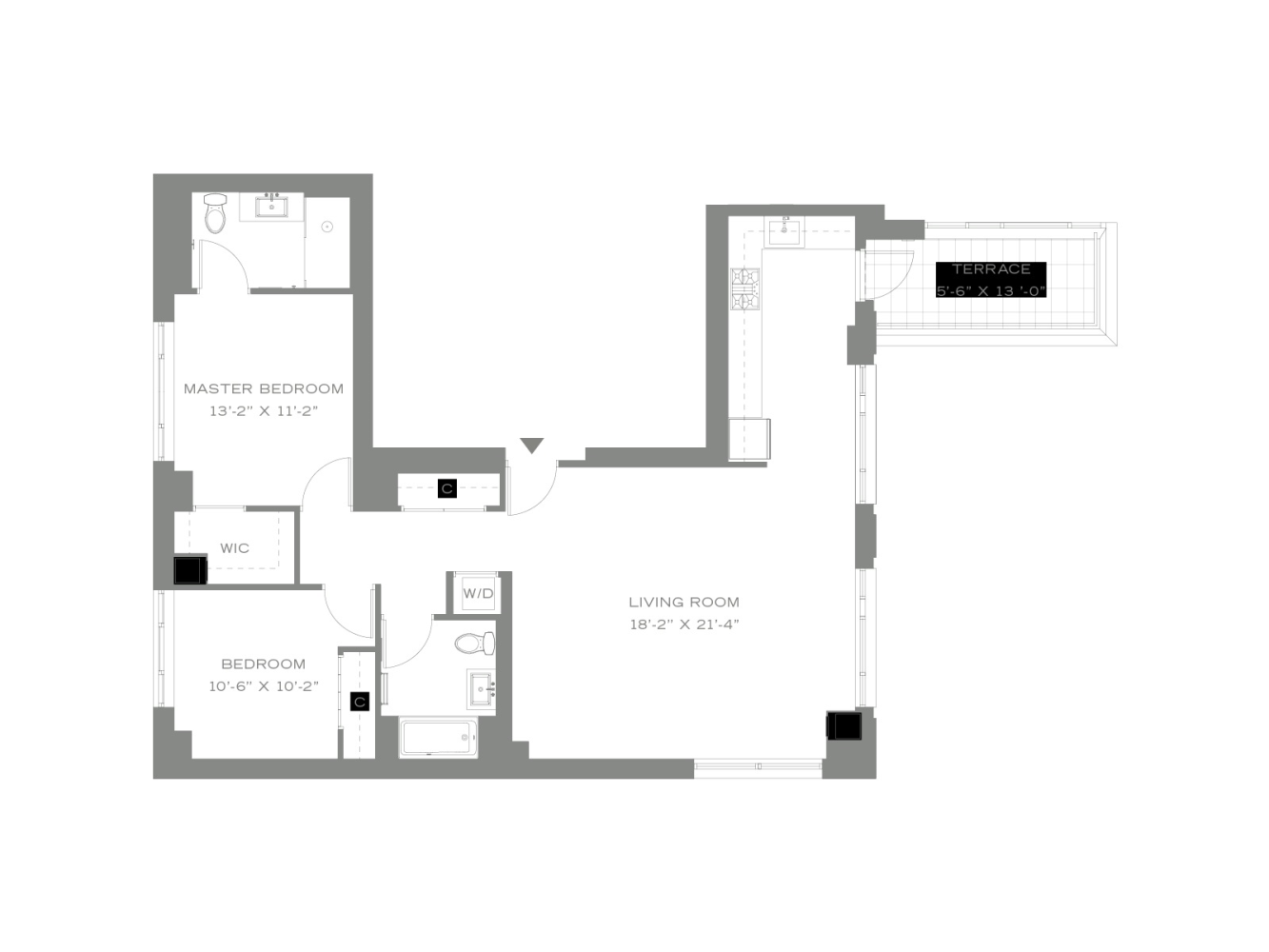 Floorplan for 153 Remsen Street, PHA