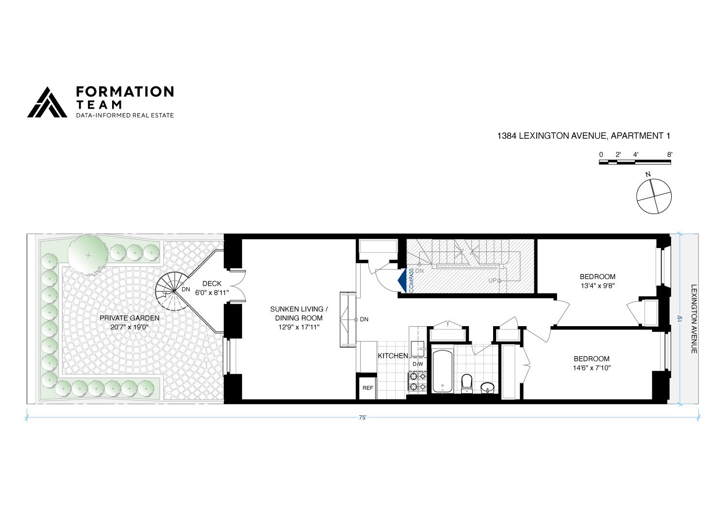 Floorplan for 1384 Lexington Avenue, 2