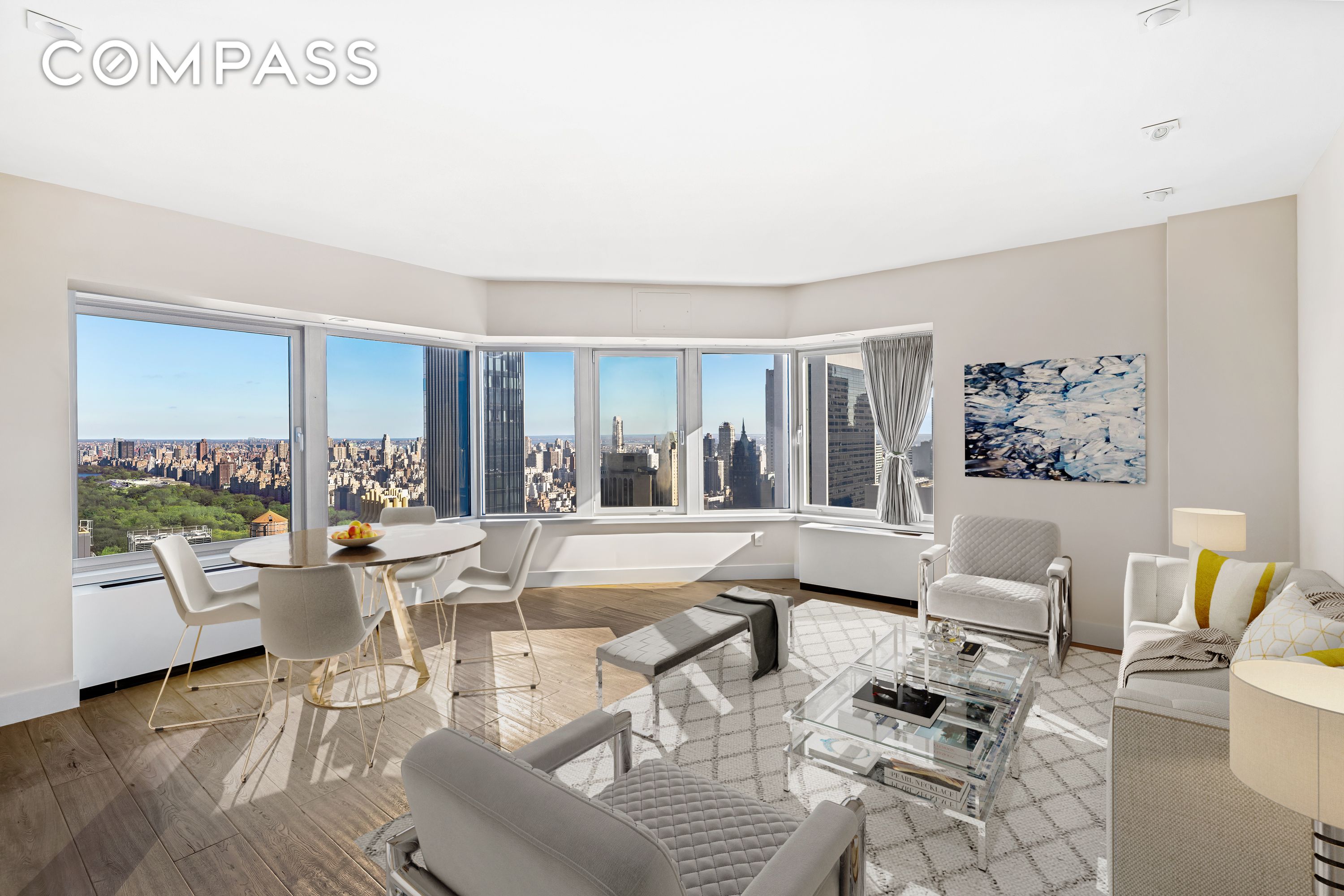 150 West 56th Street 4802, Theater District, Midtown West, NYC - 1 Bedrooms  
1.5 Bathrooms  
3 Rooms - 