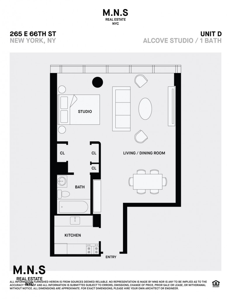 Floorplan for 265 East 66th Street, 37-D