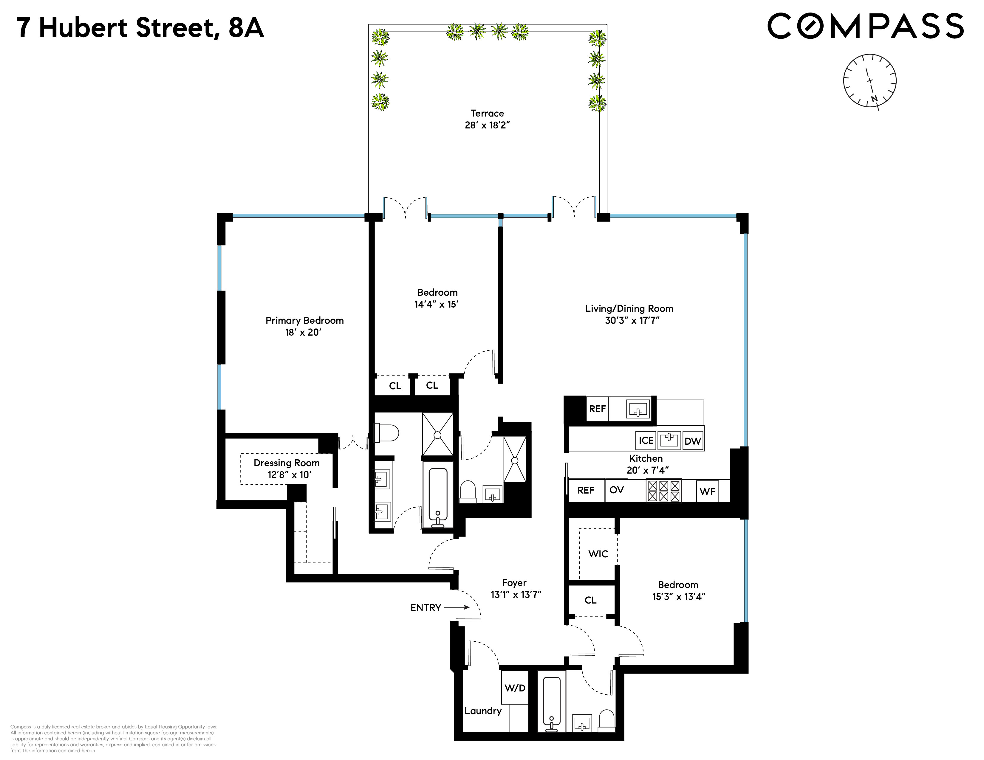 Floorplan for 7 Hubert Street, 8A