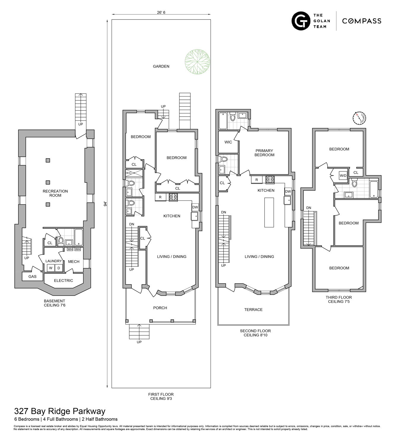 Floorplan for 327 Bay Ridge Parkway, 2