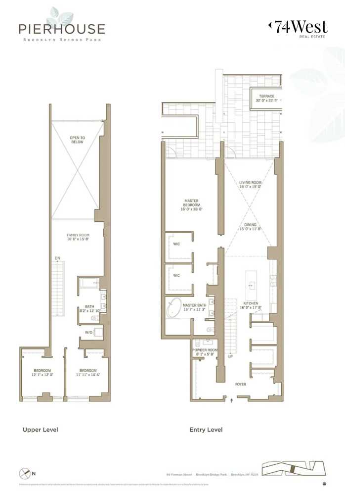 Floorplan for 90 Furman Street, N210