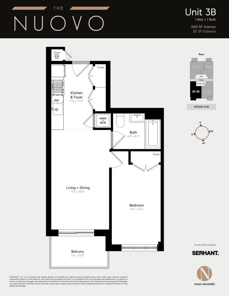 Floorplan for 1901 Ocean Avenue, 3