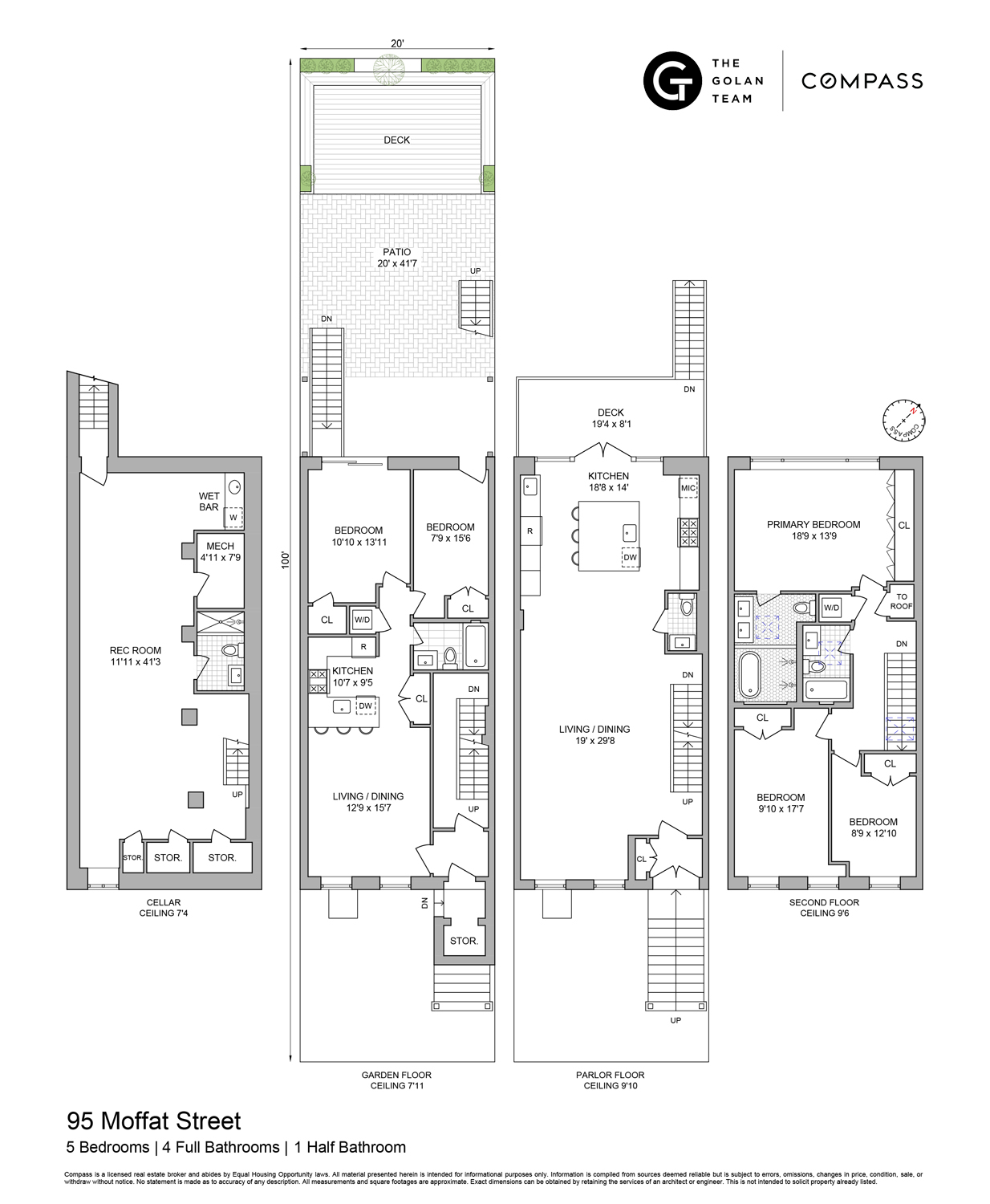 Floorplan for 95 Moffat Street