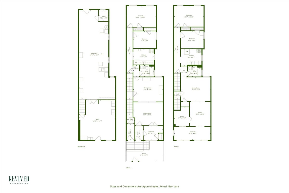 Floorplan for 1723 74th Street