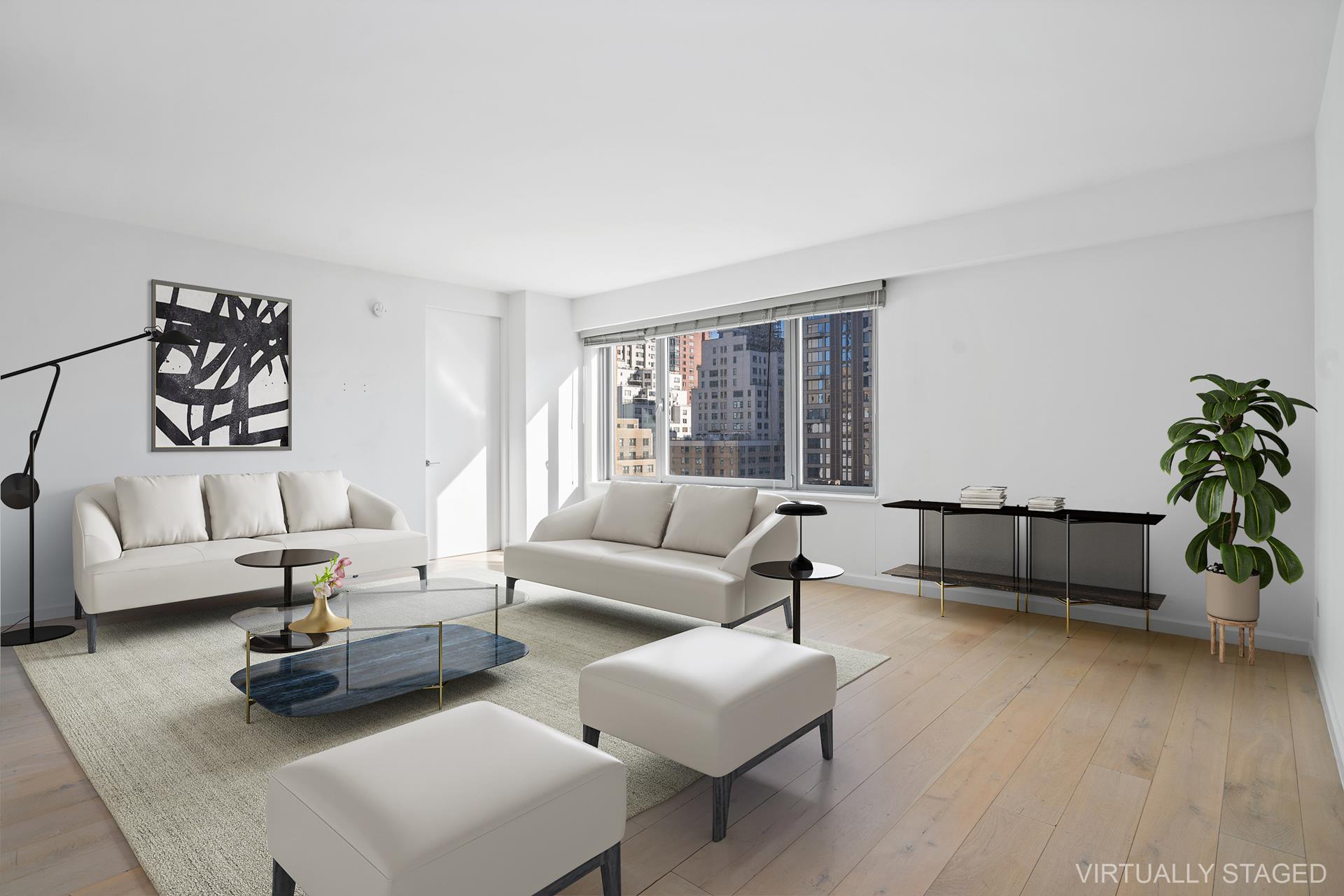 200 East 62nd Street 12C, Lenox Hill, Upper East Side, NYC - 1 Bedrooms  
1.5 Bathrooms  
3 Rooms - 