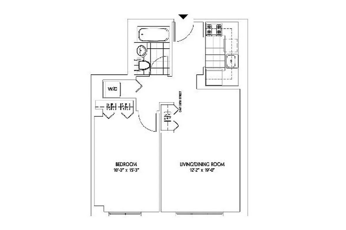 Floorplan for 308 East 38th Street, 8C