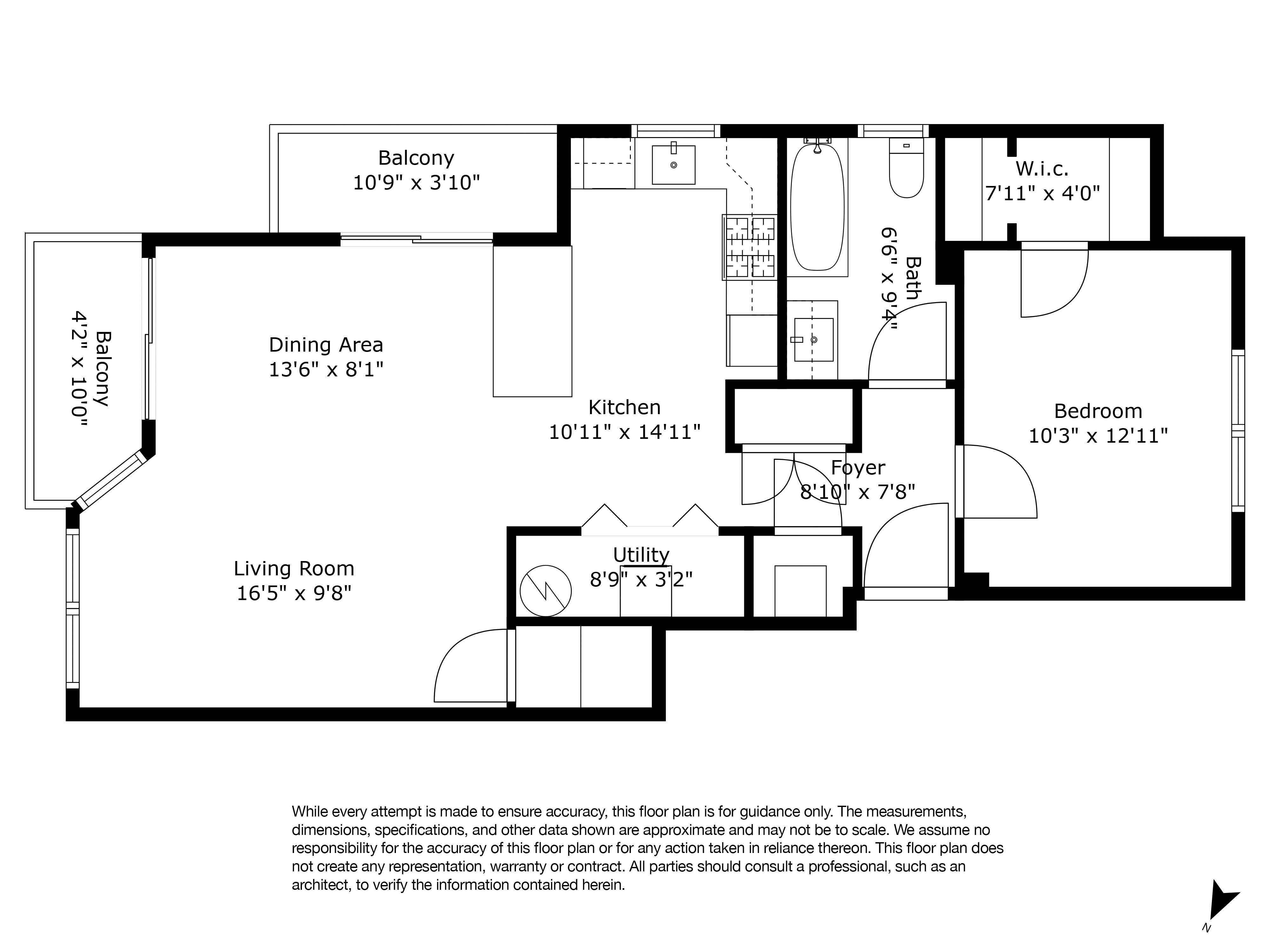 Floorplan for 1 Patricia Lane, 101