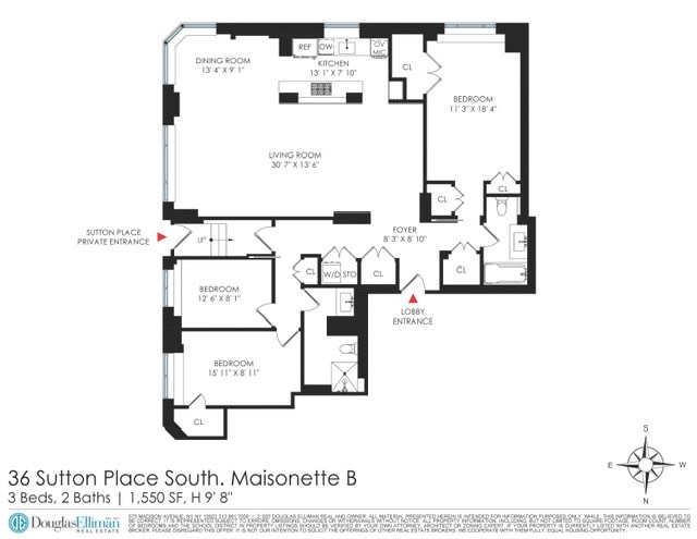 Floorplan for 36 Sutton Place, MAISONETTE