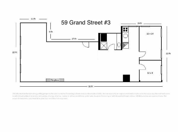 Floorplan for 59 Grand Street, 3