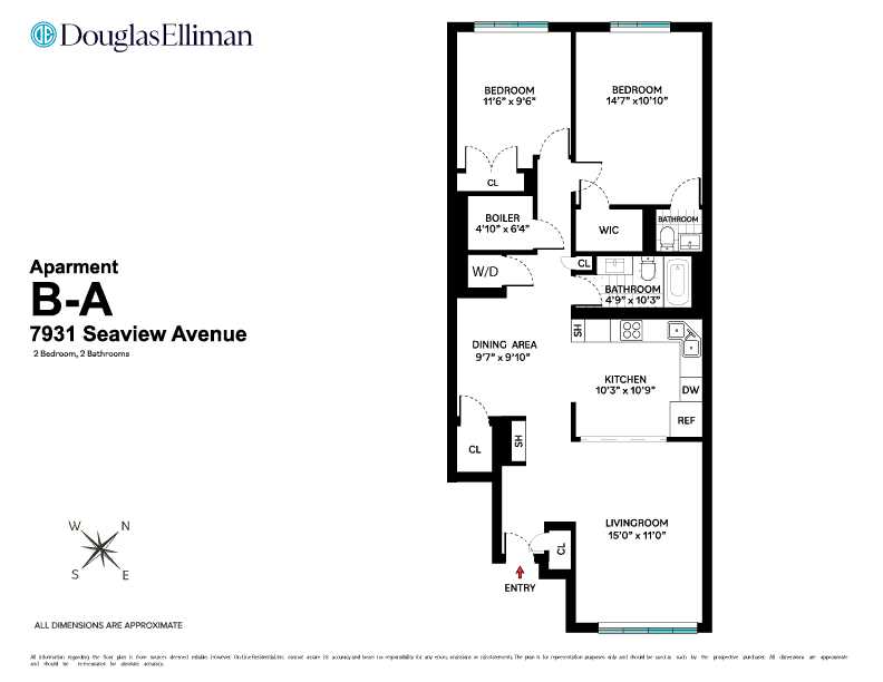 Floorplan for 7931 Seaview Avenue, B1