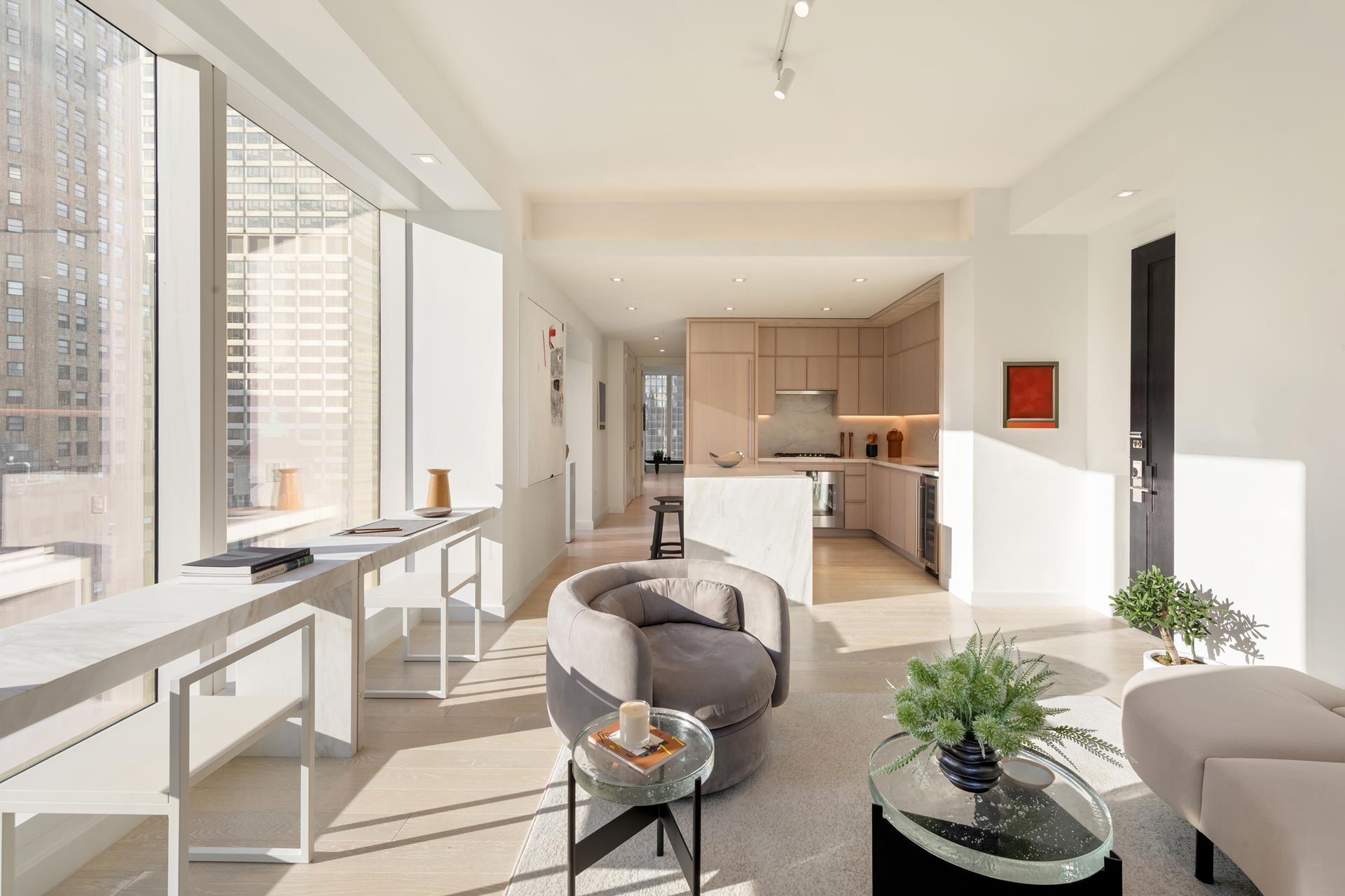 138 East 50th Street 25A, Turtle Bay, Midtown East, NYC - 1 Bedrooms  
1.5 Bathrooms  
3 Rooms - 