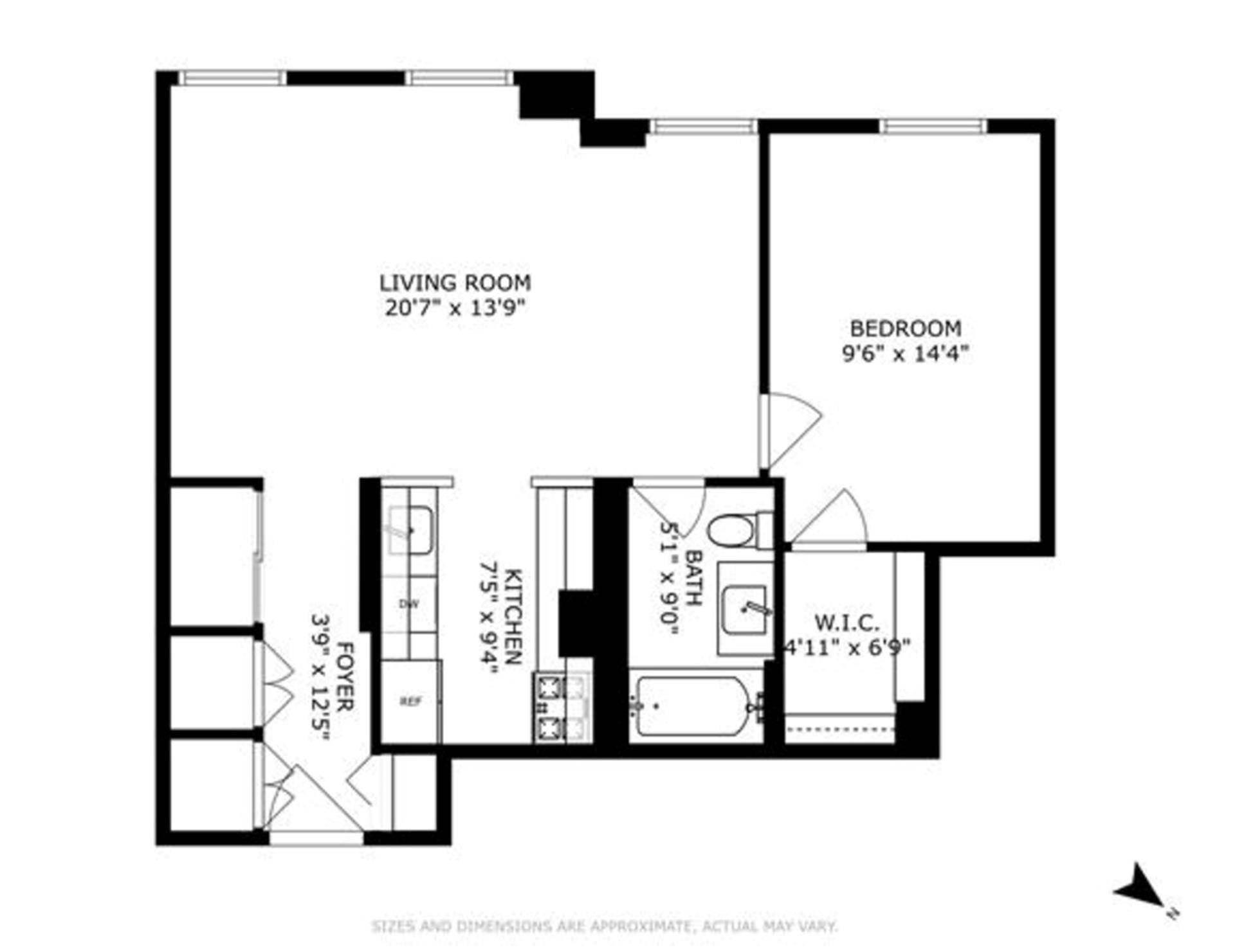 Floorplan for 99 John Street, 1705