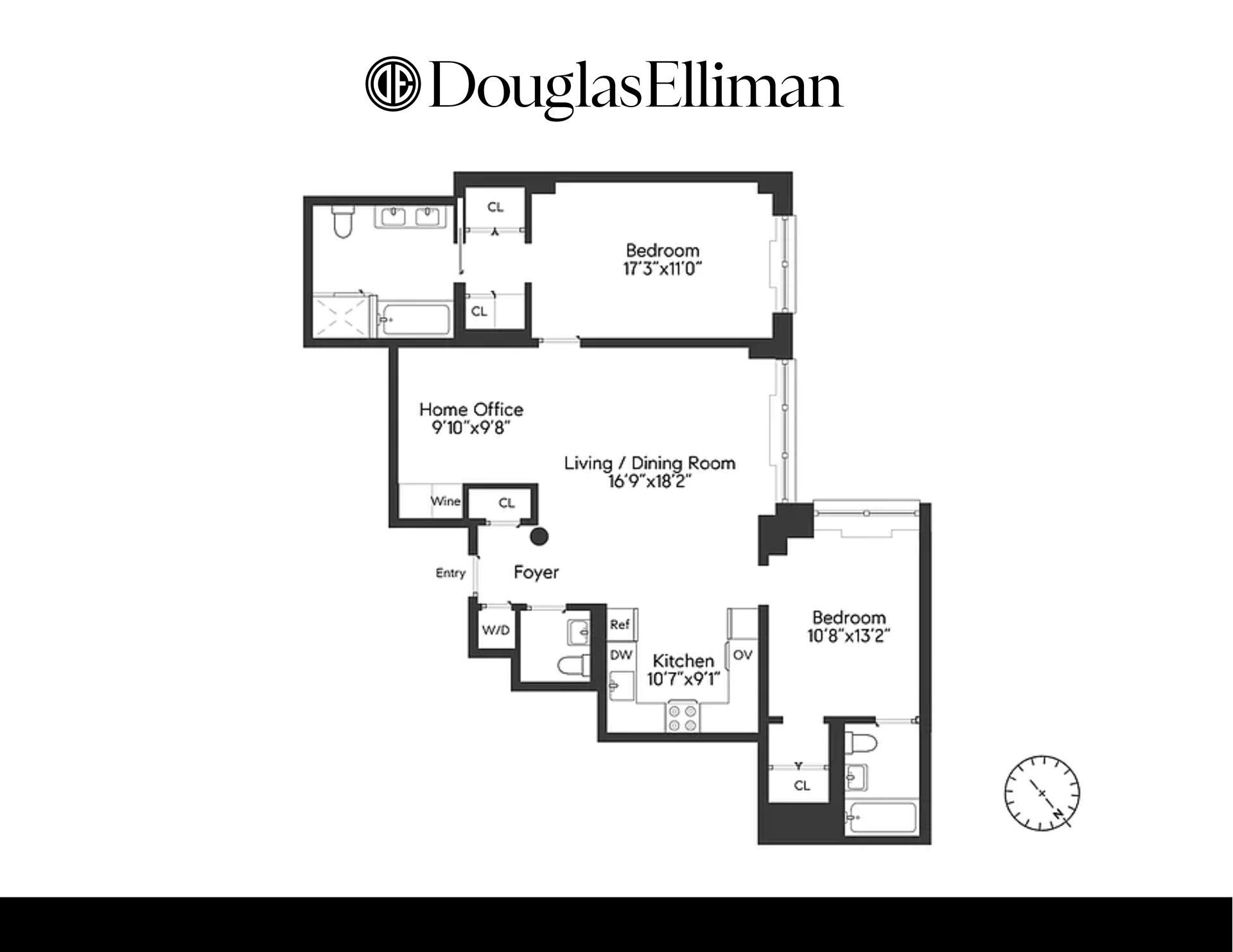 Floorplan for 260 Park Avenue, 9I