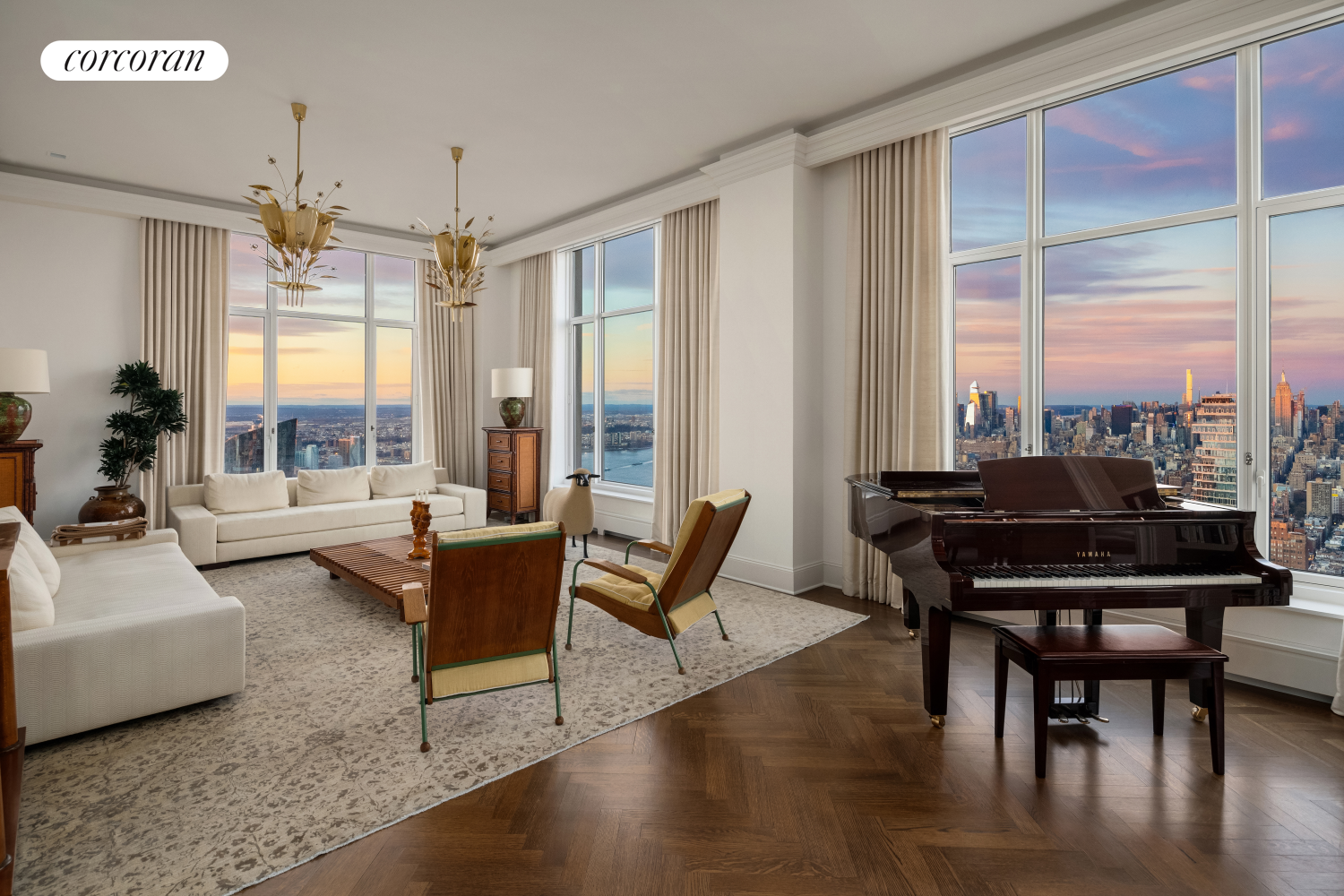 30 Park Place Ph77a, Tribeca, Downtown, NYC - 4 Bedrooms  
4.5 Bathrooms  
9 Rooms - 