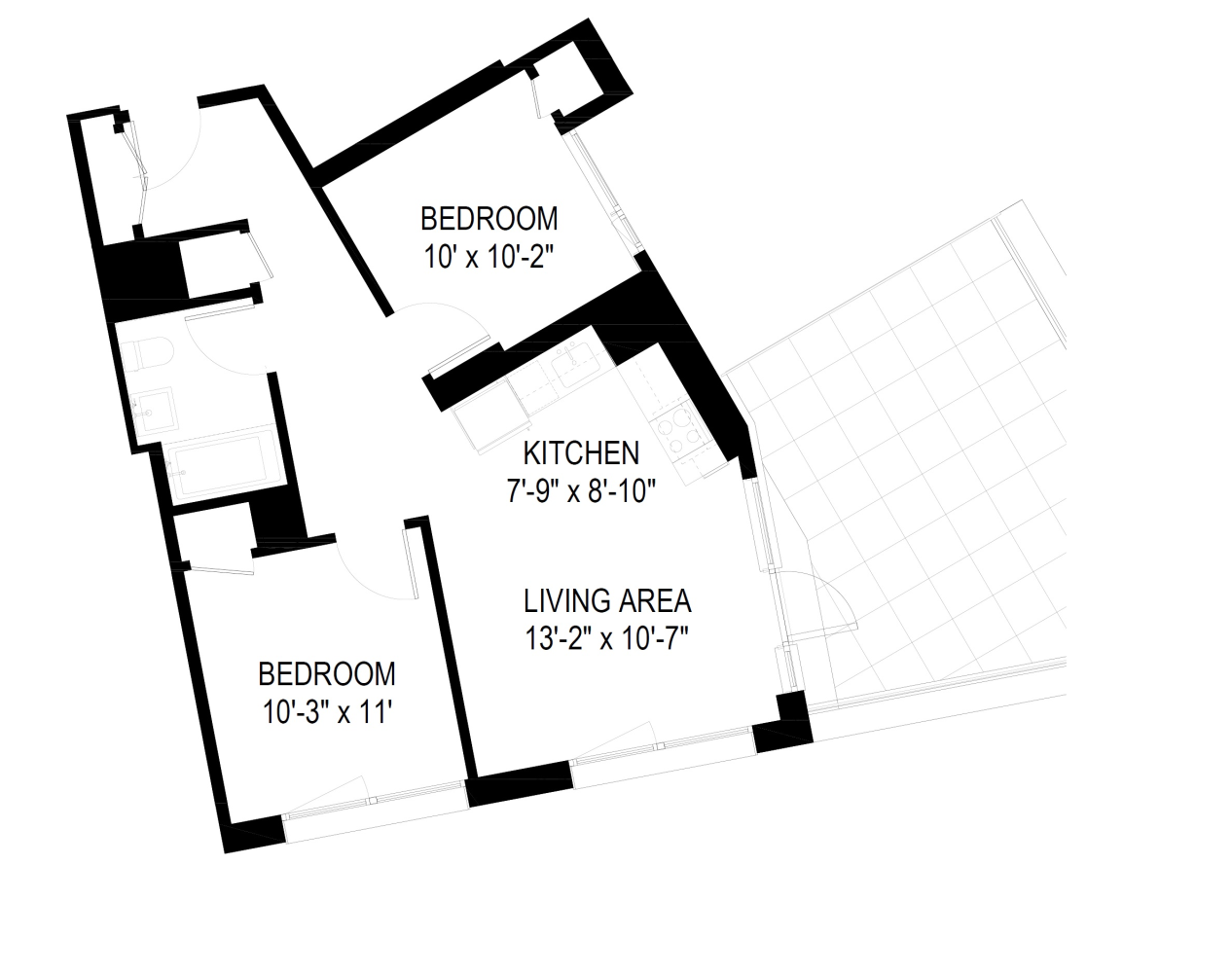 Floorplan for 54 Noll Street, 844