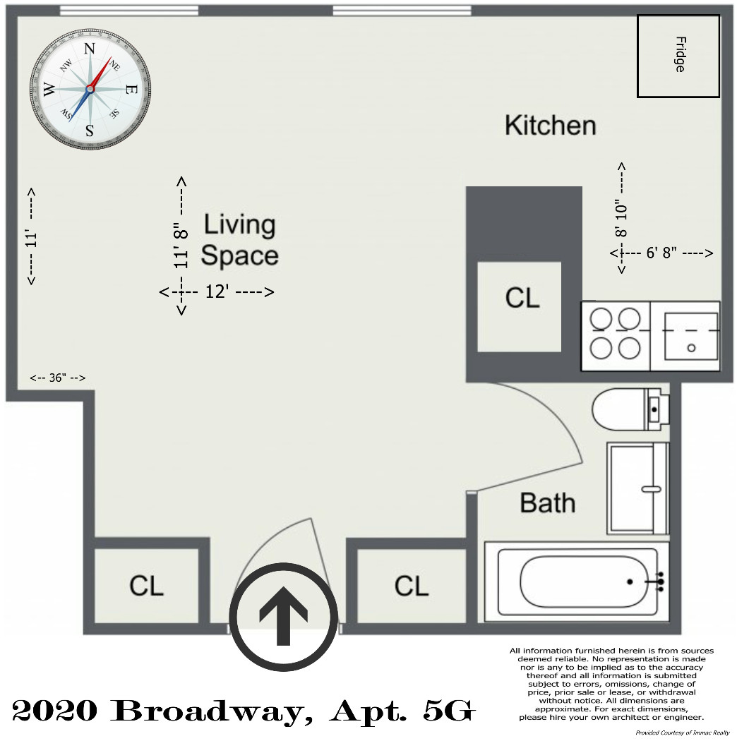 Floorplan for 2020 Broadway, 5G