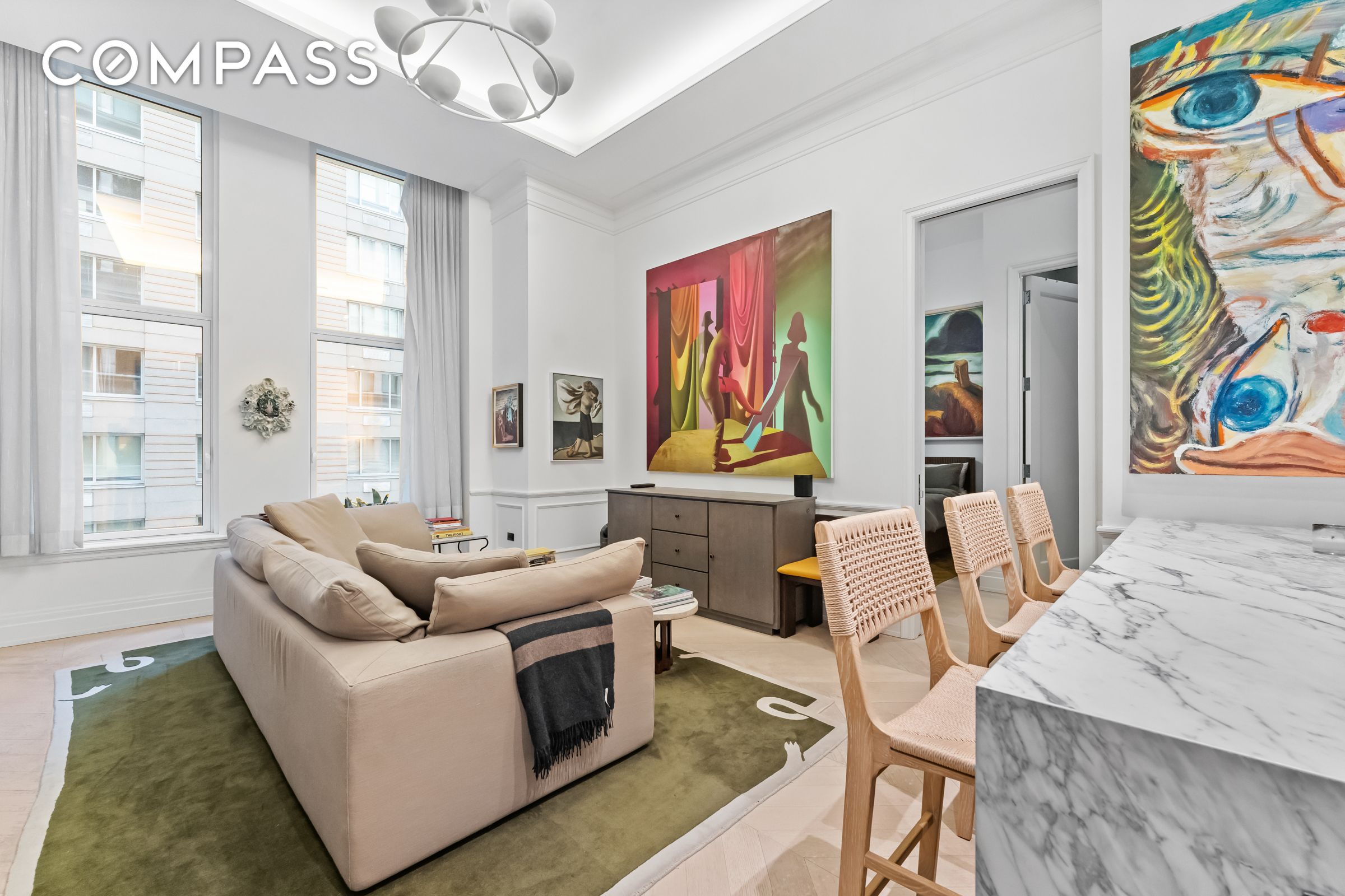 108 Leonard Street 4K, Civic Center, Downtown, NYC - 1 Bedrooms  
1.5 Bathrooms  
4 Rooms - 