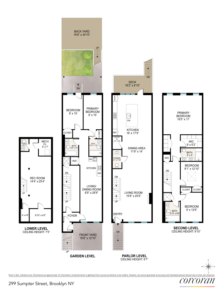 Floorplan for 299 Sumpter Street