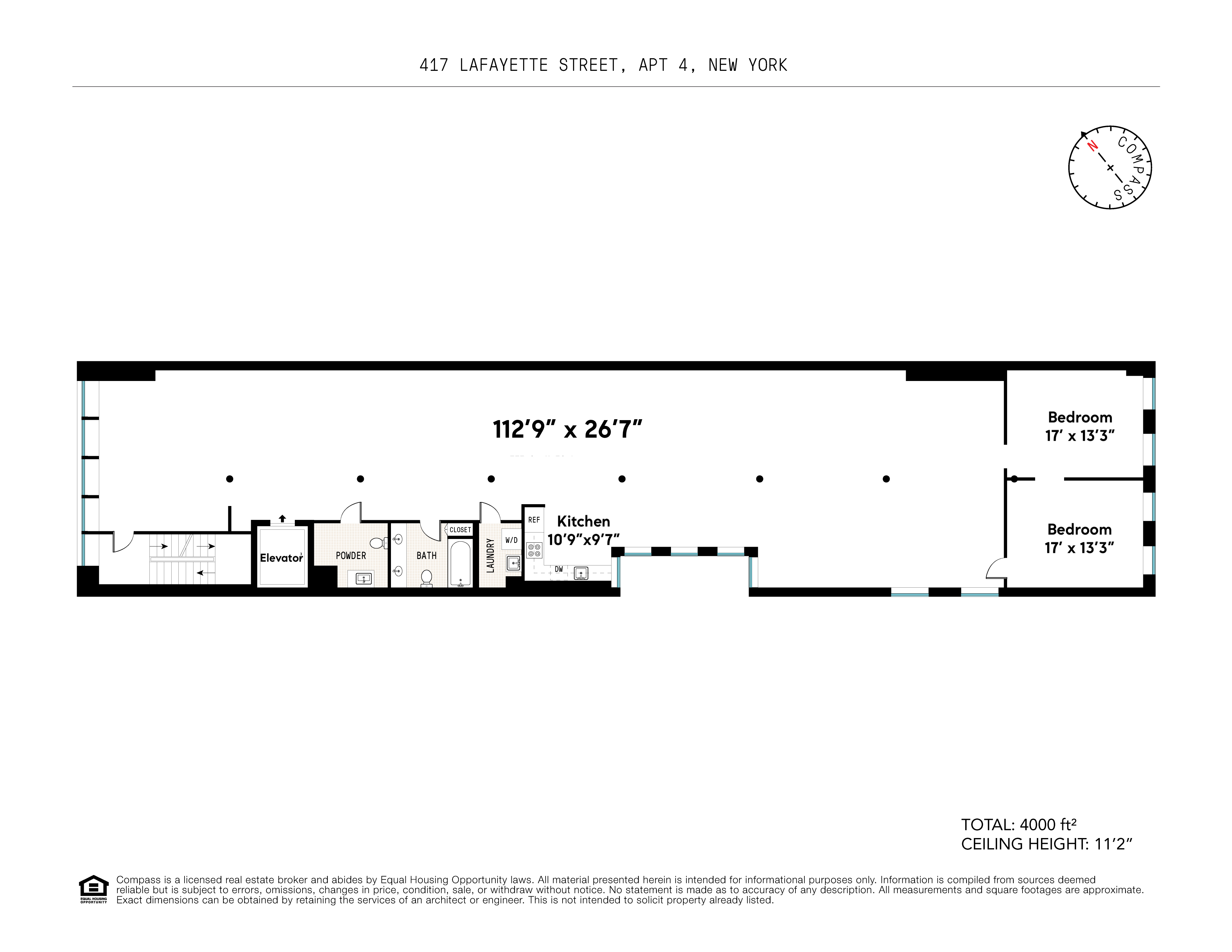 Floorplan for 417 Lafayette Street, 7