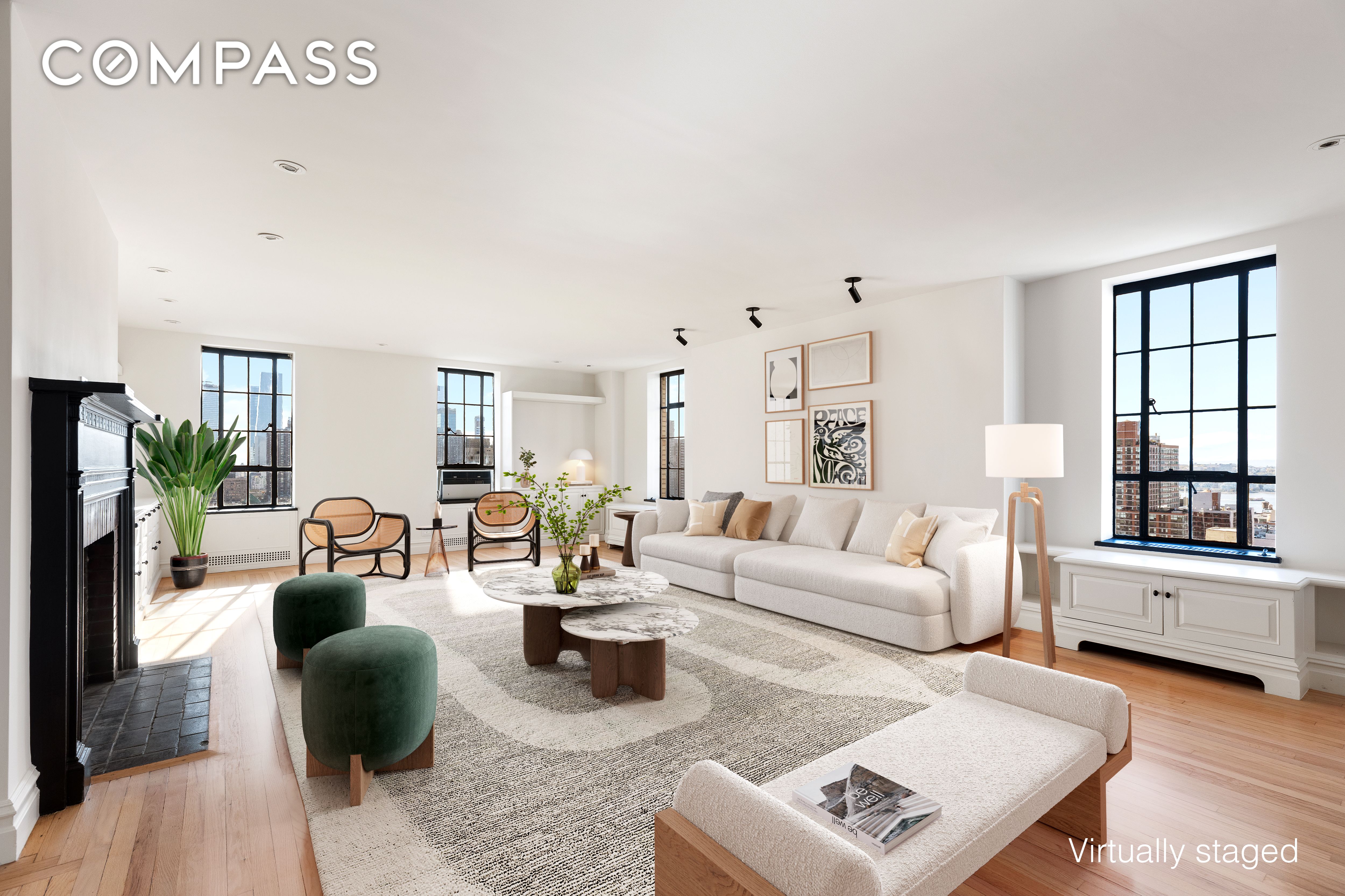 350 West 57th Street 19A, Hell S Kitchen, Midtown West, NYC - 3 Bedrooms  
2.5 Bathrooms  
6 Rooms - 