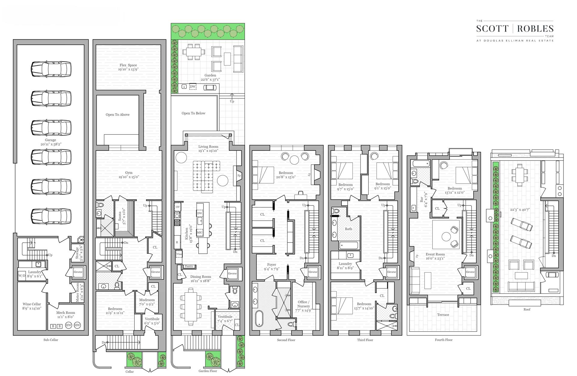 Floorplan for 299 Hicks Street