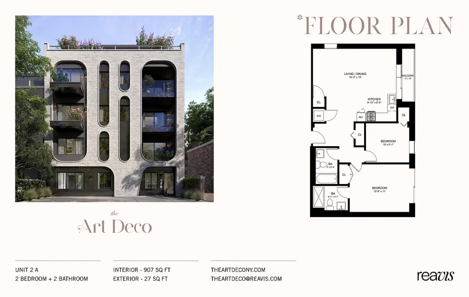 Floorplan for 406 Midwood Street, 2-A