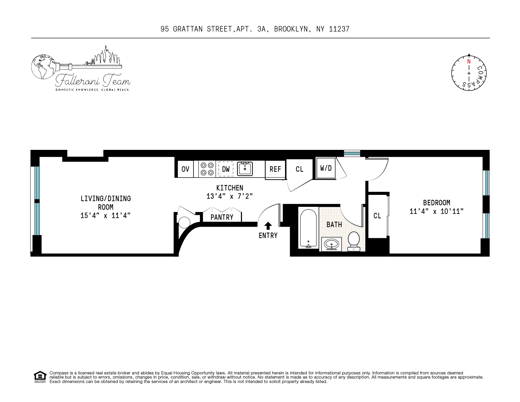 Floorplan for Grattan Street, 3A