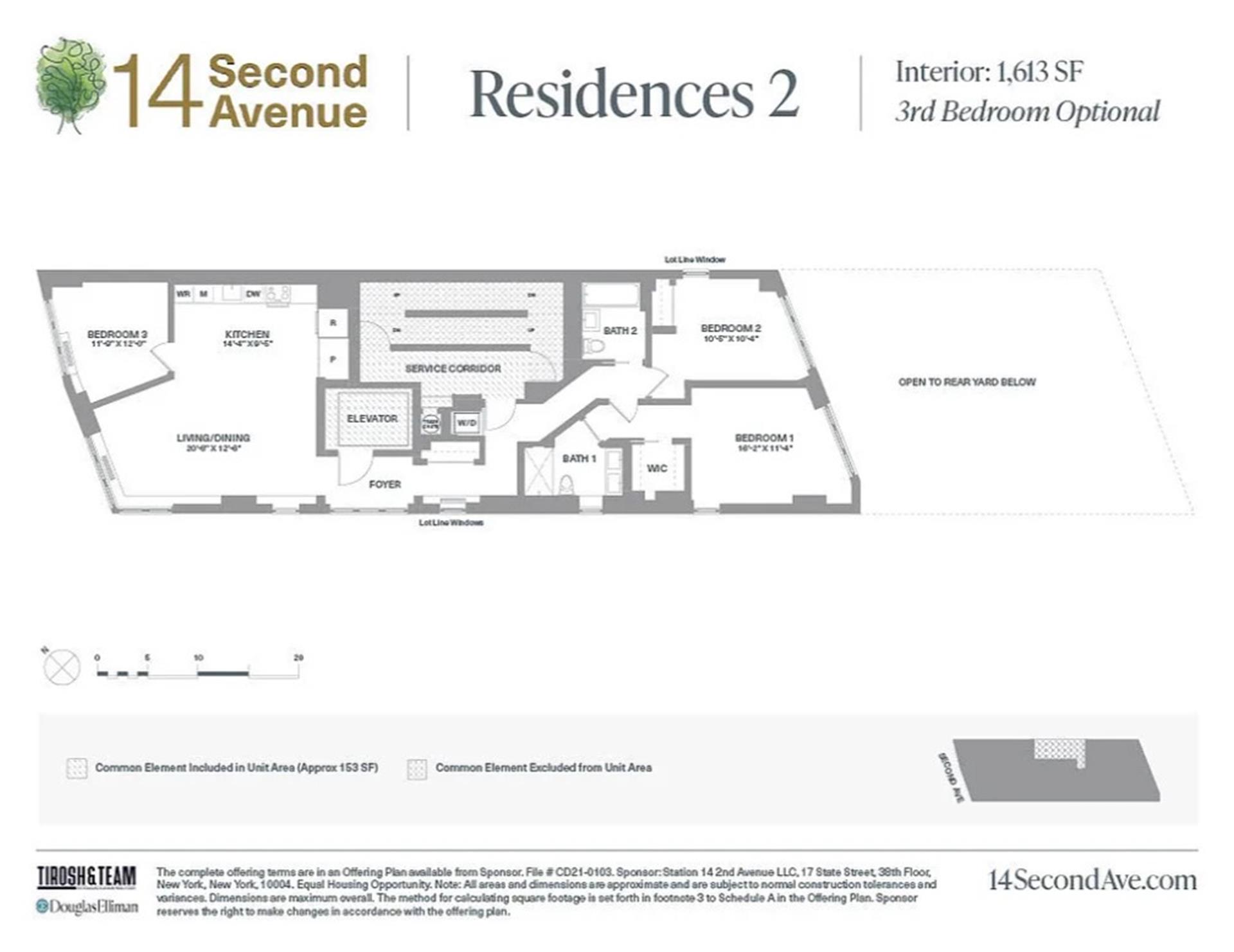 Floorplan for 14, 2nd Avenue, 2