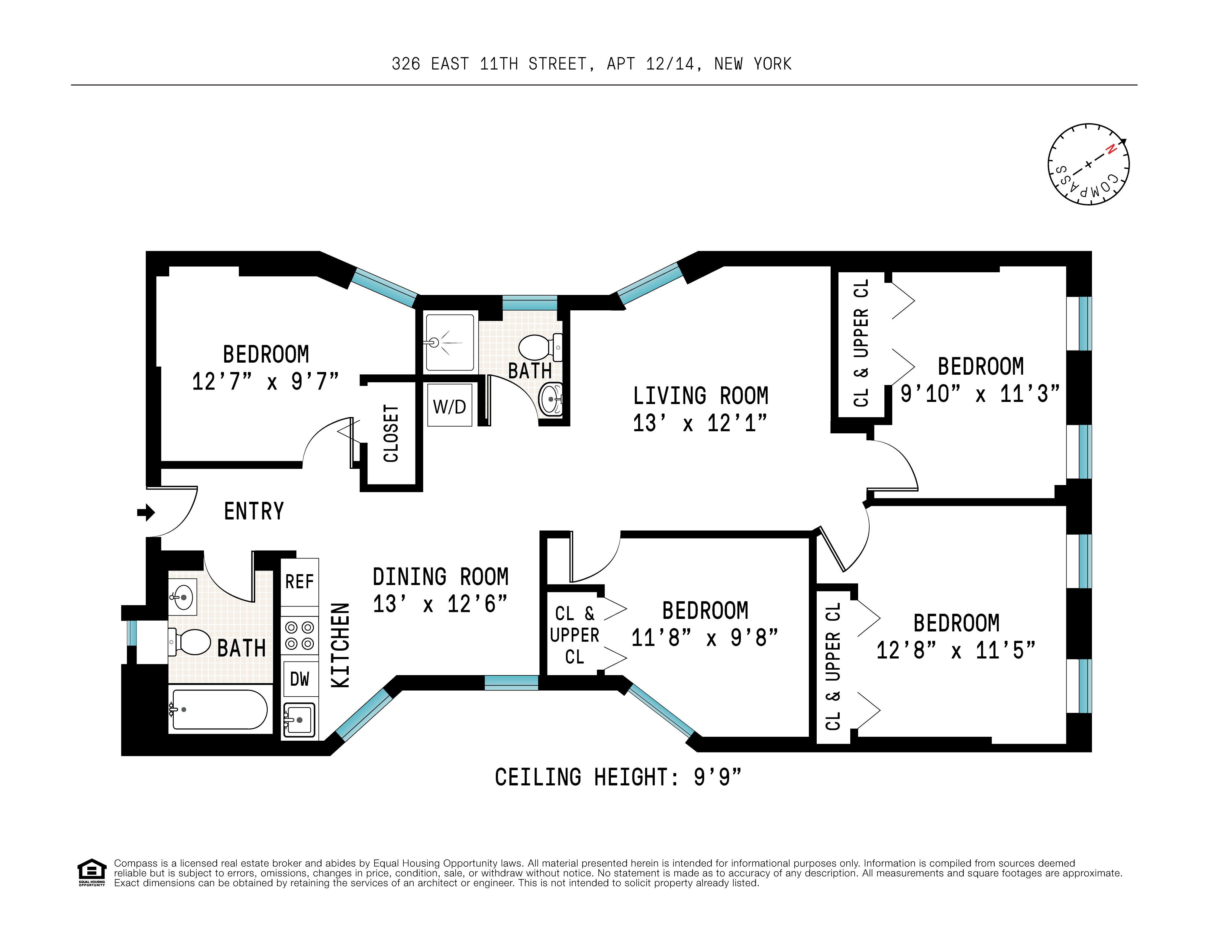 Floorplan for 326 East 11th Street, 12/14