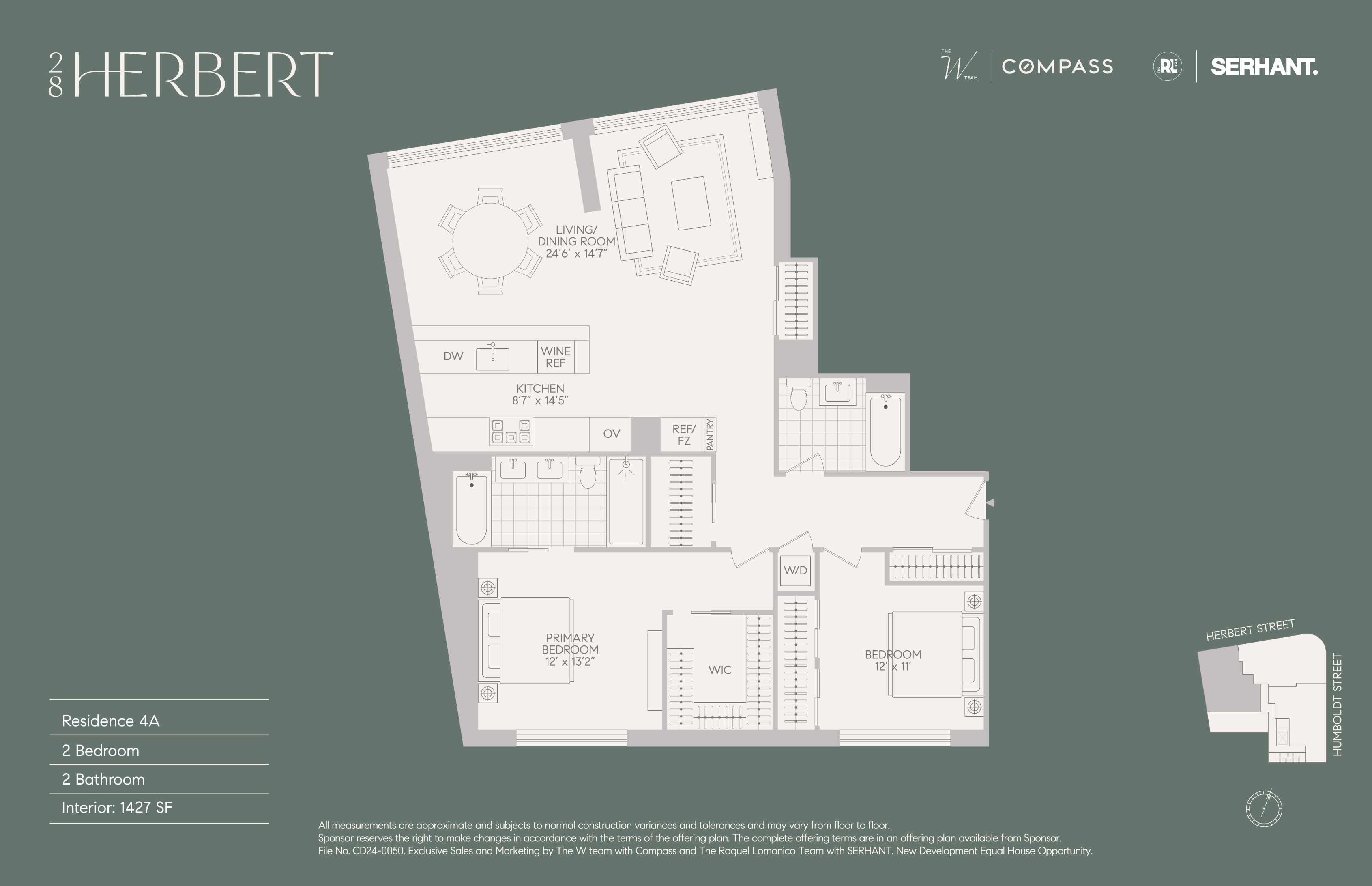 Floorplan for 28 Herbert Street, 4A