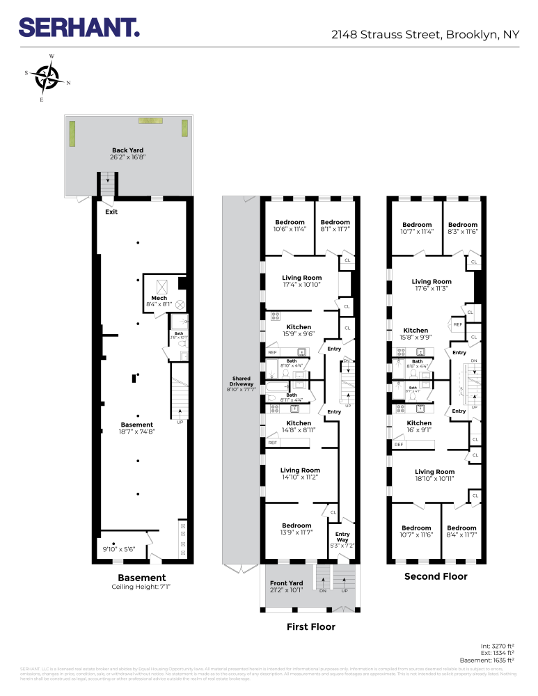 Floorplan for 2148 Strauss Street, 1