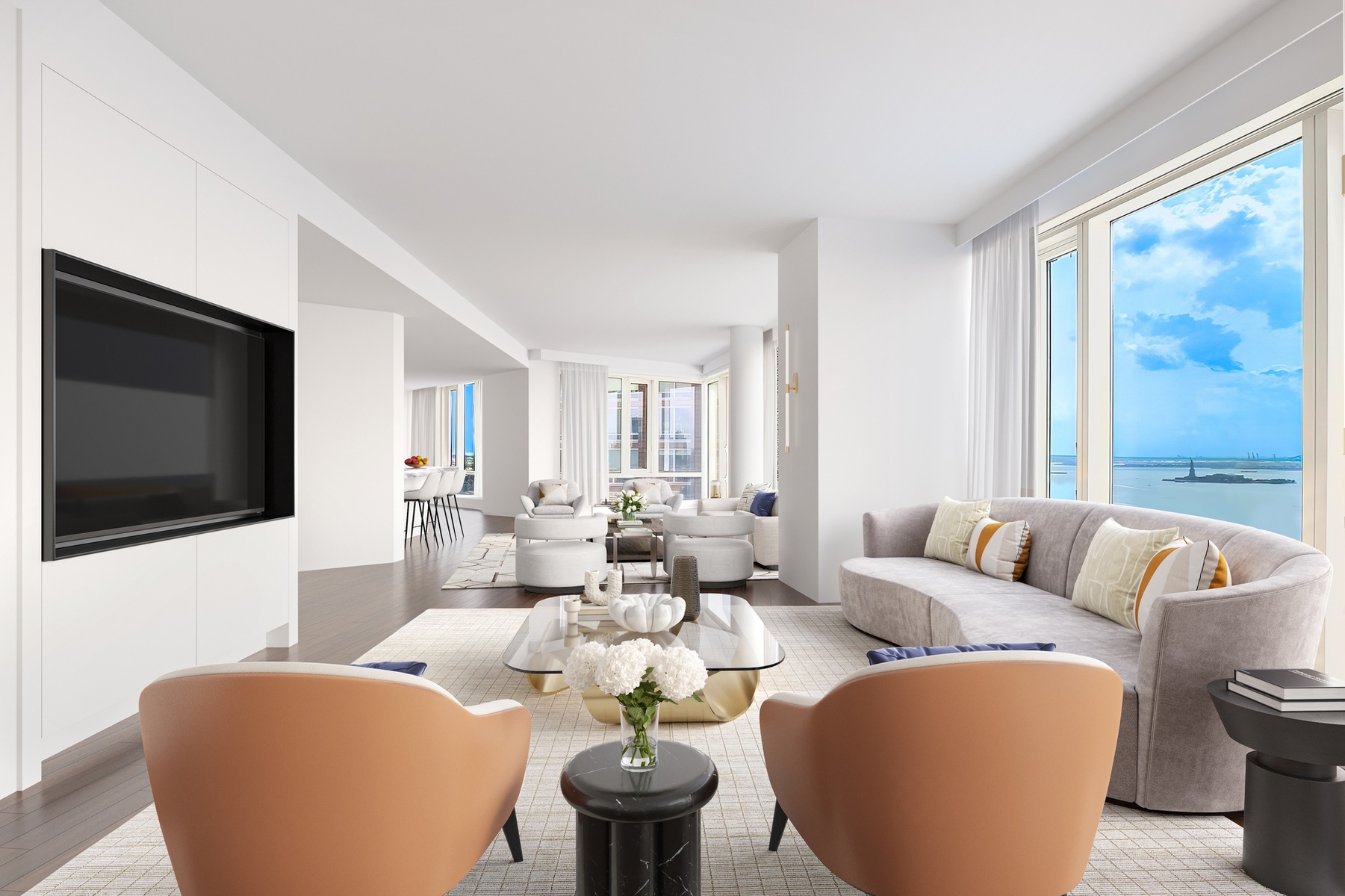 70 Little West Street 33-De, Battery Park City, Downtown, NYC - 4 Bedrooms  
4.5 Bathrooms  
9 Rooms - 