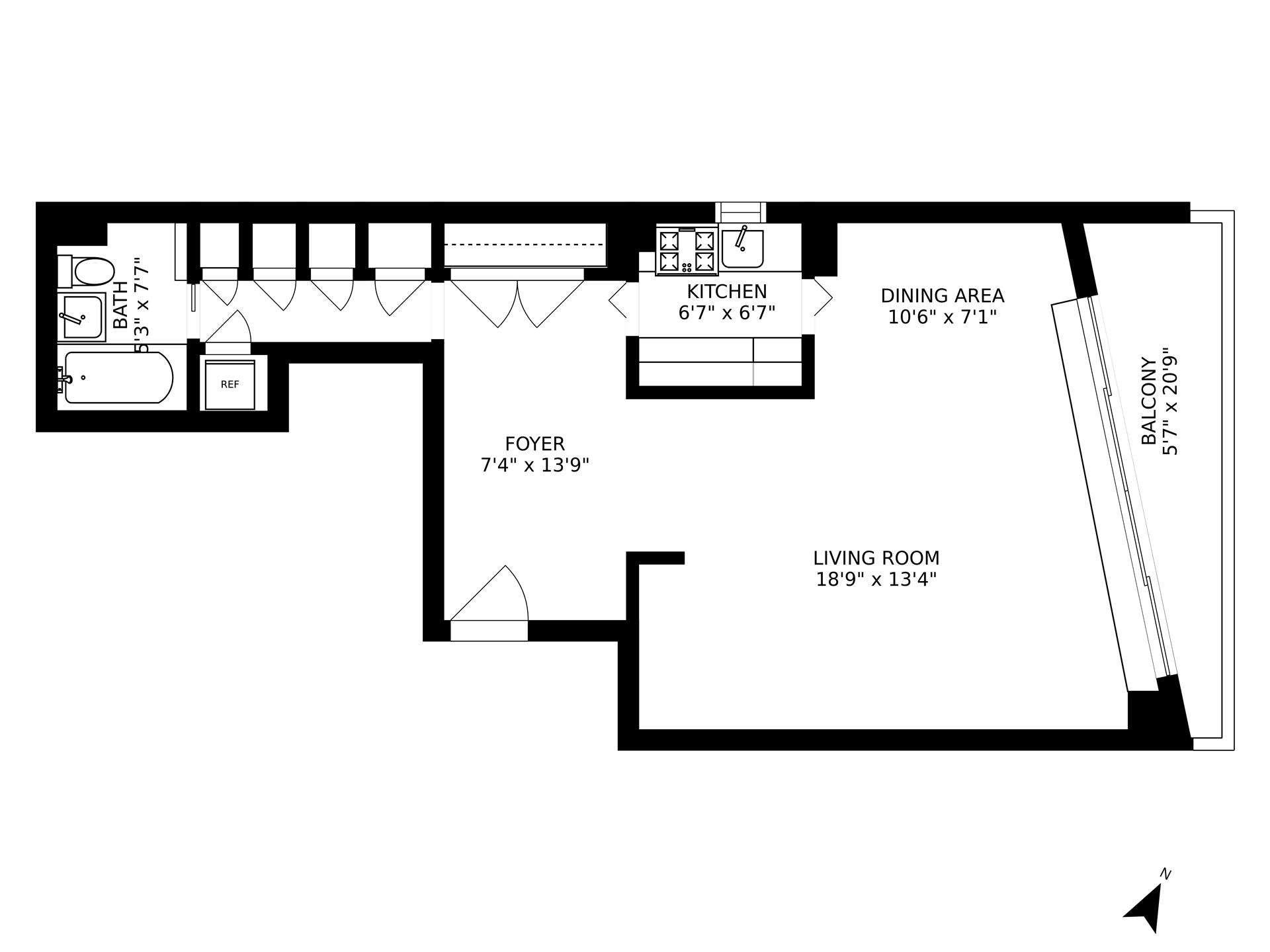 Floorplan for 750 Park Avenue, 8E