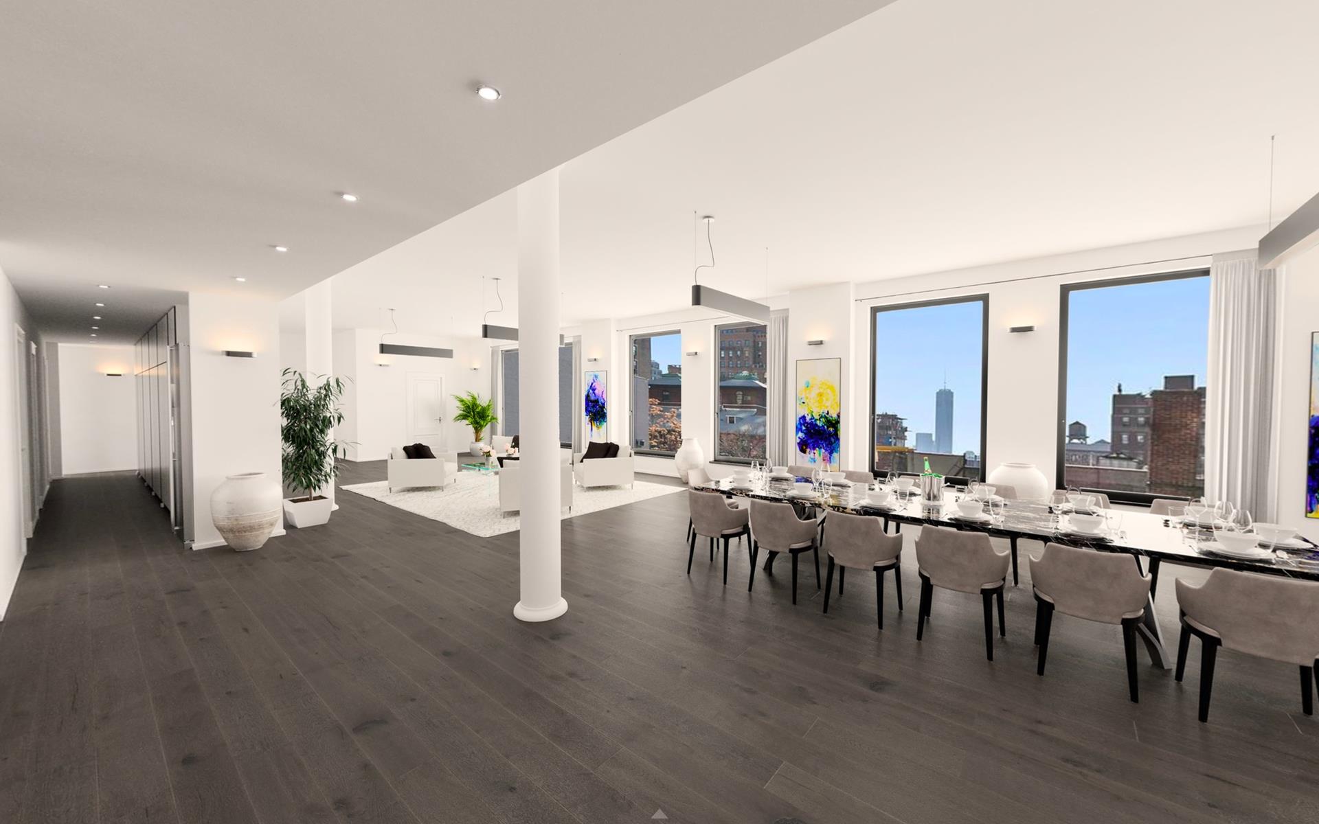 227 West 17th Street 5, Chelsea, Downtown, NYC - 4 Bedrooms  
3 Bathrooms  
8 Rooms - 