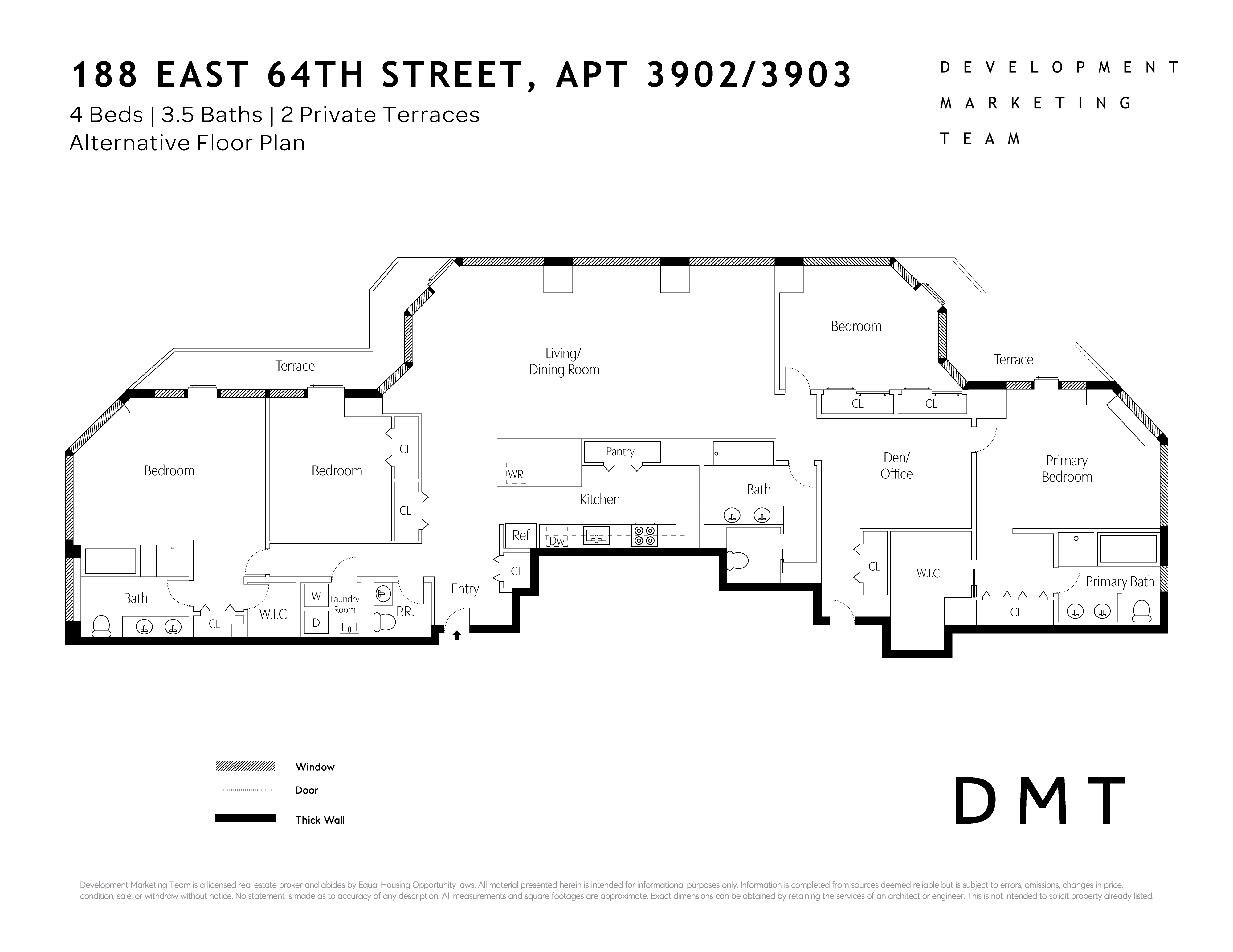 Floorplan for 188 East 64th Street, 3902/3903
