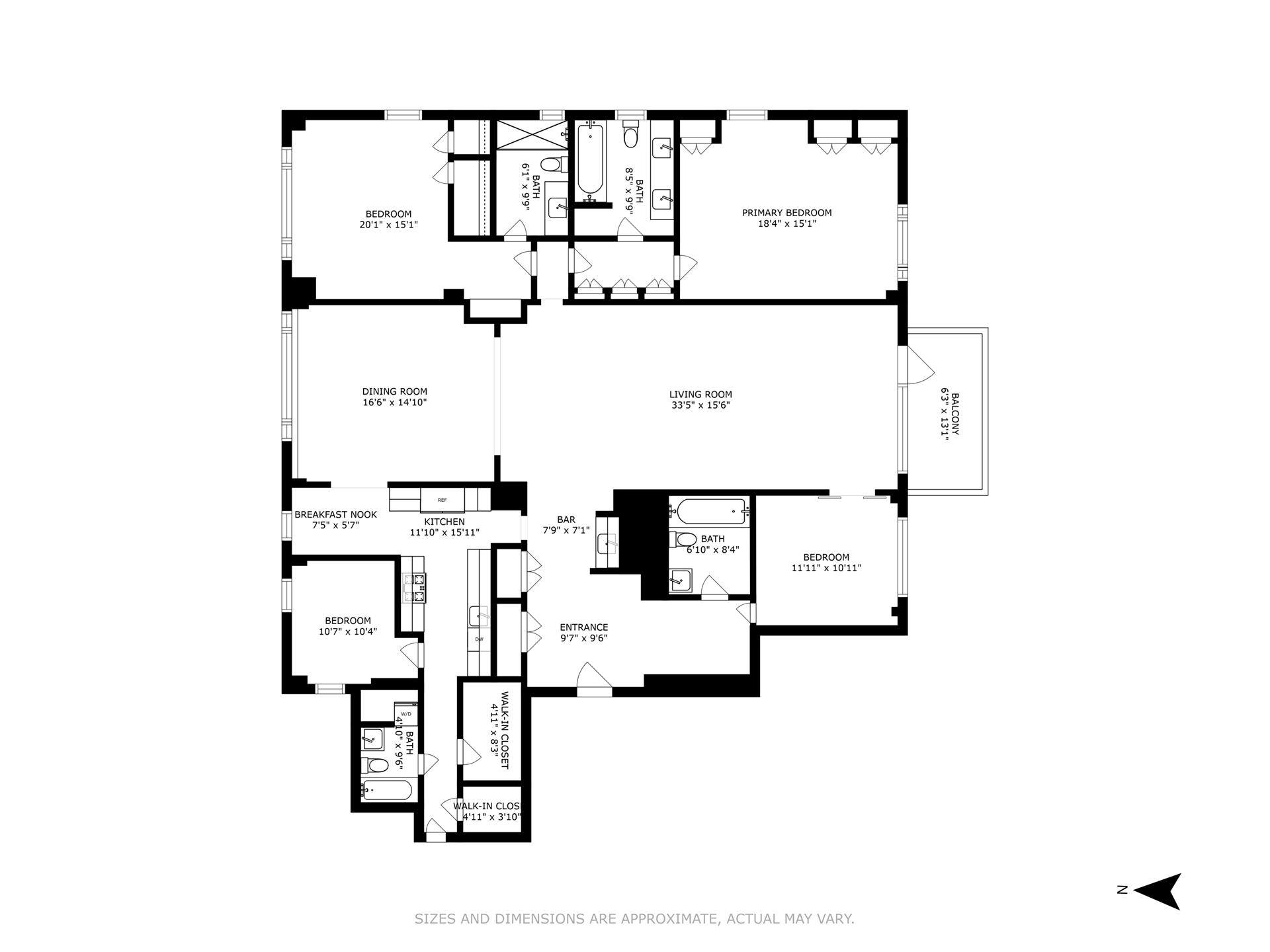 Floorplan for 303 East 57th Street, 41G