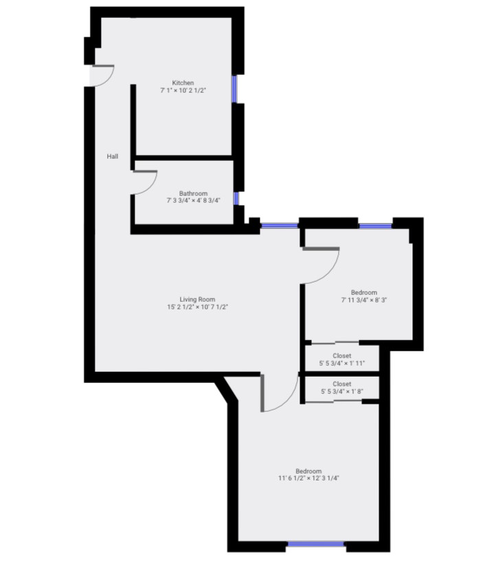 Floorplan for 504 West 139th Street, 5