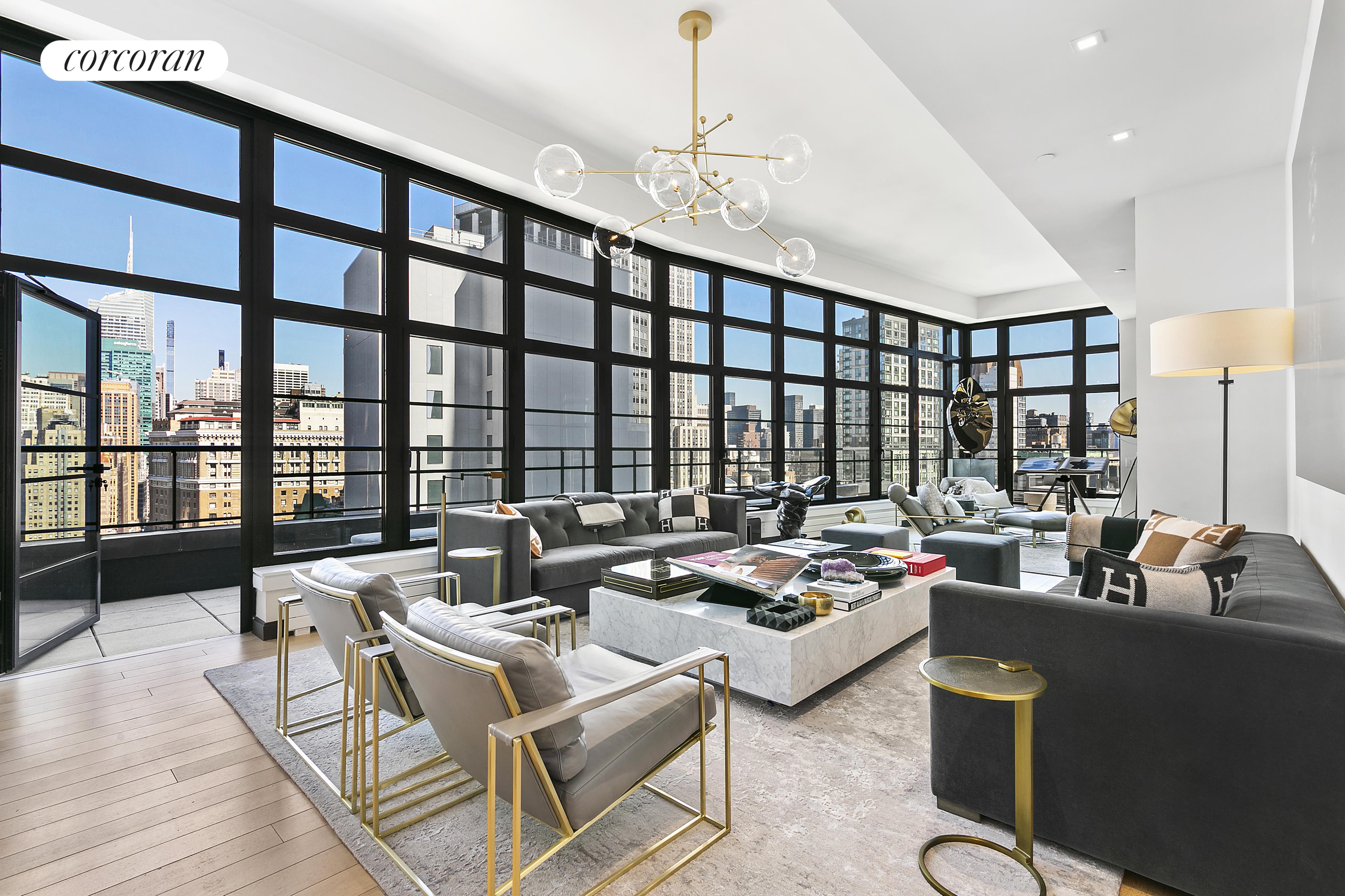 50 West 30th Street Ph2, Nomad, Downtown, NYC - 3 Bedrooms  
3.5 Bathrooms  
6 Rooms - 