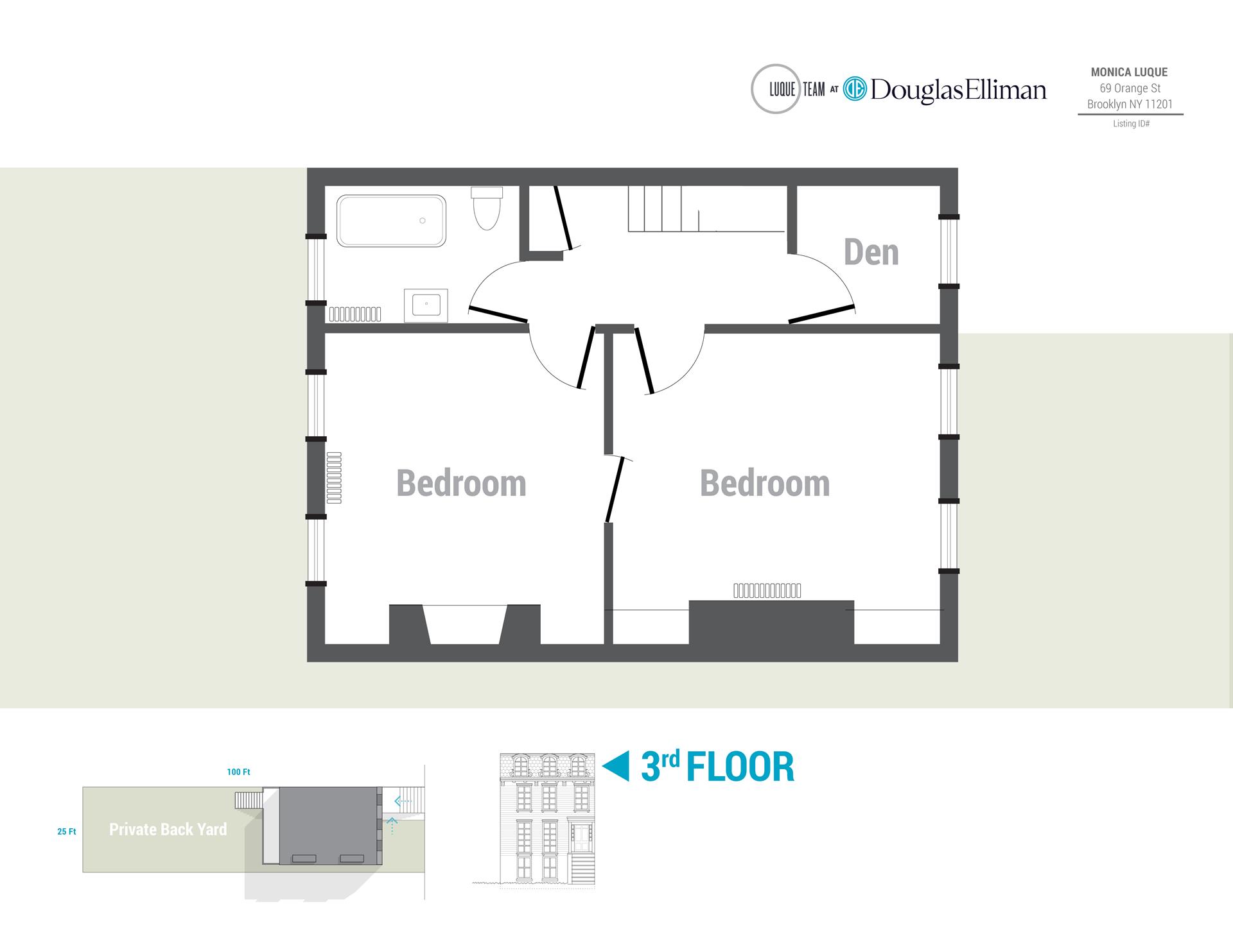 Floorplan for 69 Orange Street