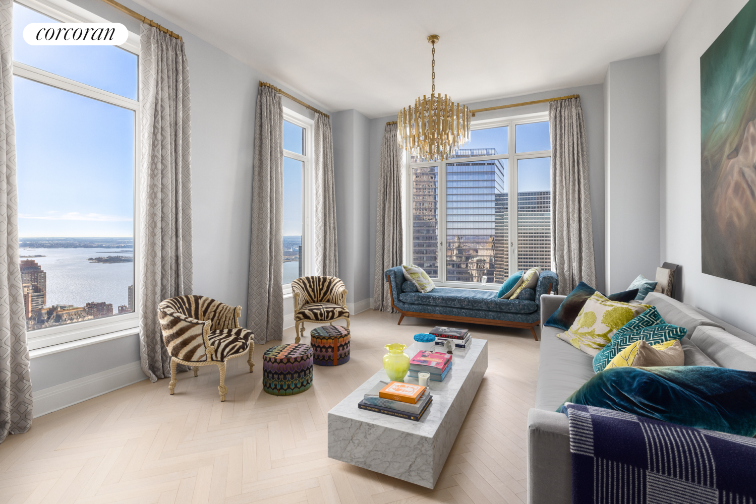 30 Park Place 58D, Tribeca, Downtown, NYC - 2 Bedrooms  
2 Bathrooms  
4 Rooms - 