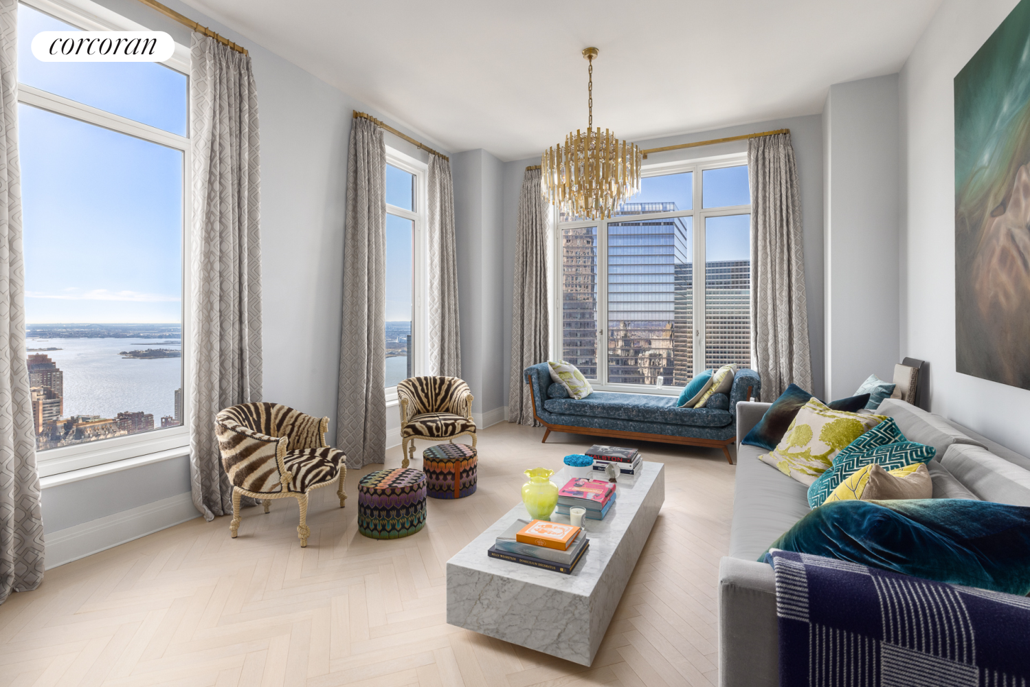 Photo 1 of 30 Park Place 58D, Tribeca, NYC, $3,995,000, Web #: 1033692686