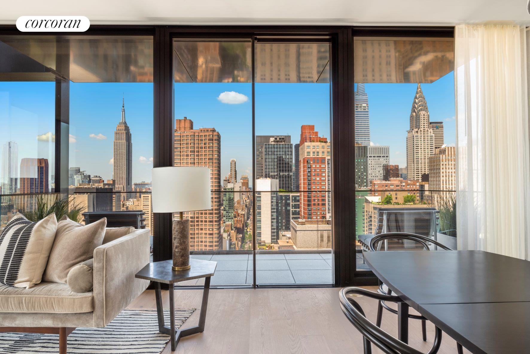 695 1st Avenue 40E, Murray Hill, Midtown East, NYC - 3 Bedrooms  
3.5 Bathrooms  
4 Rooms - 